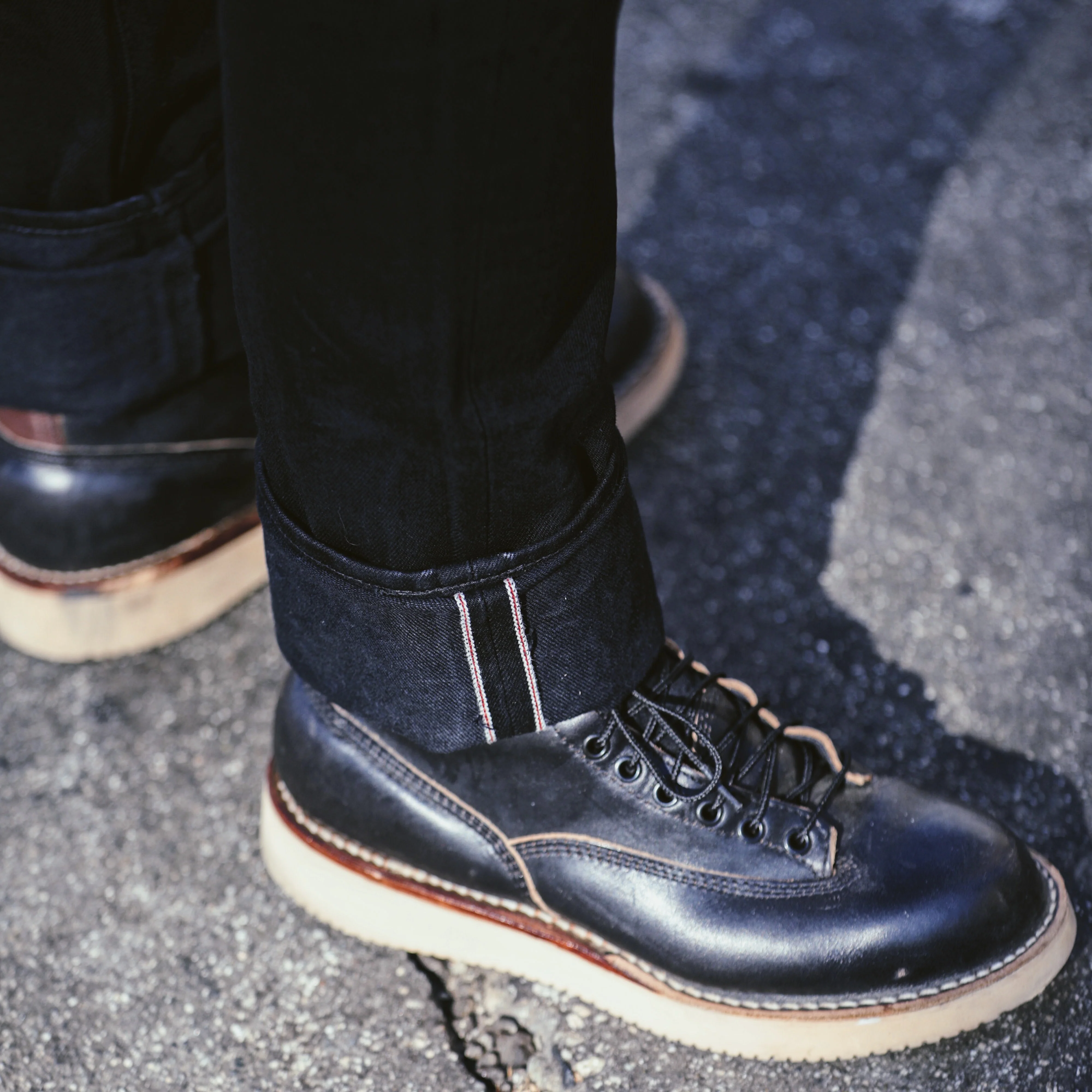 Iron Heart 14oz IH-777S-142bb Super Slim Jean Black - Image 4