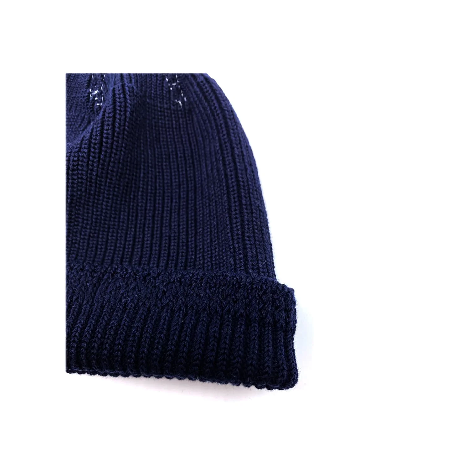 H.W. Dog x Snake Oil Provisions 1930s US Army Cotton Beanie Navy - Image 5
