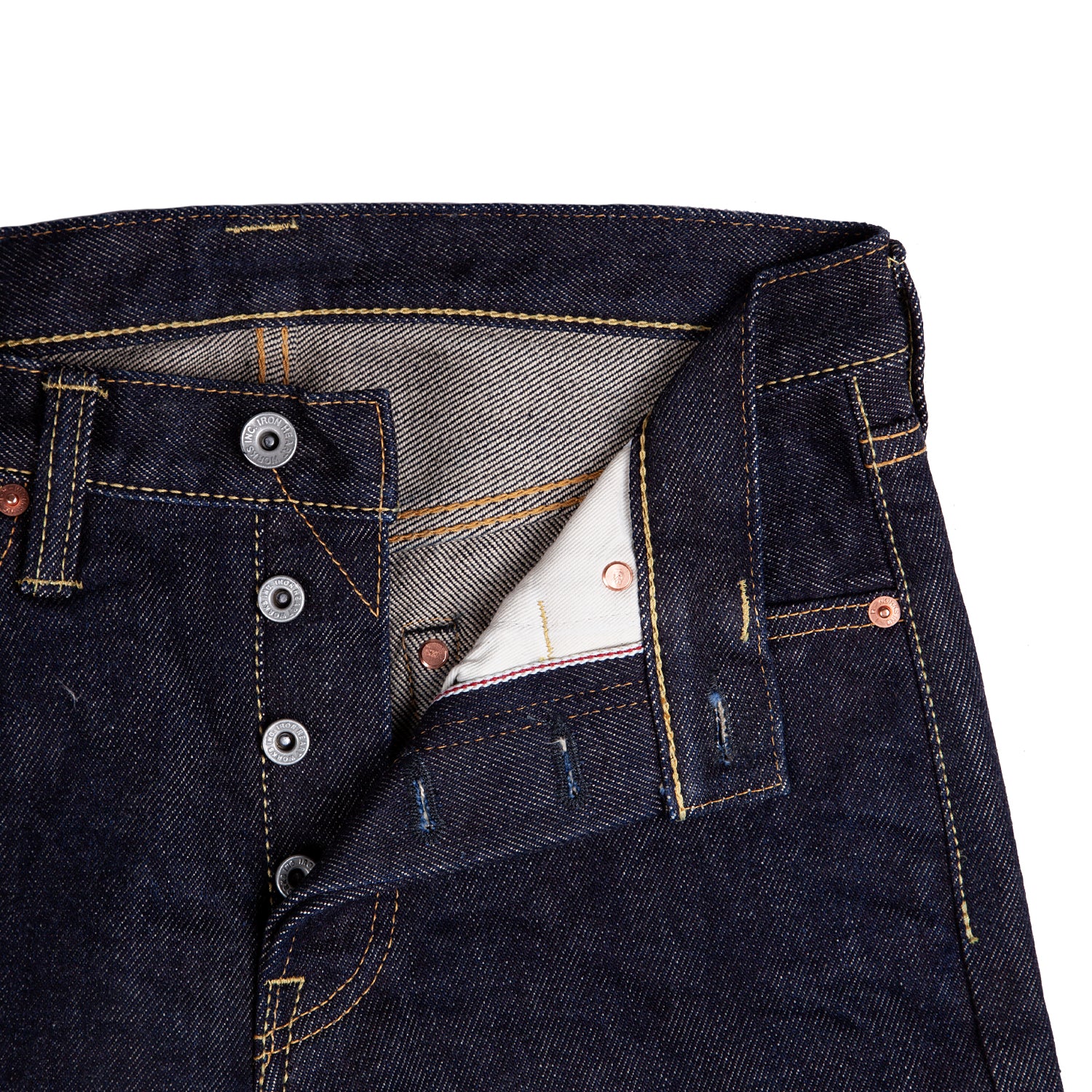 Iron Heart 21oz IH-555S-21 Super Slim Jean Indigo - Image 12