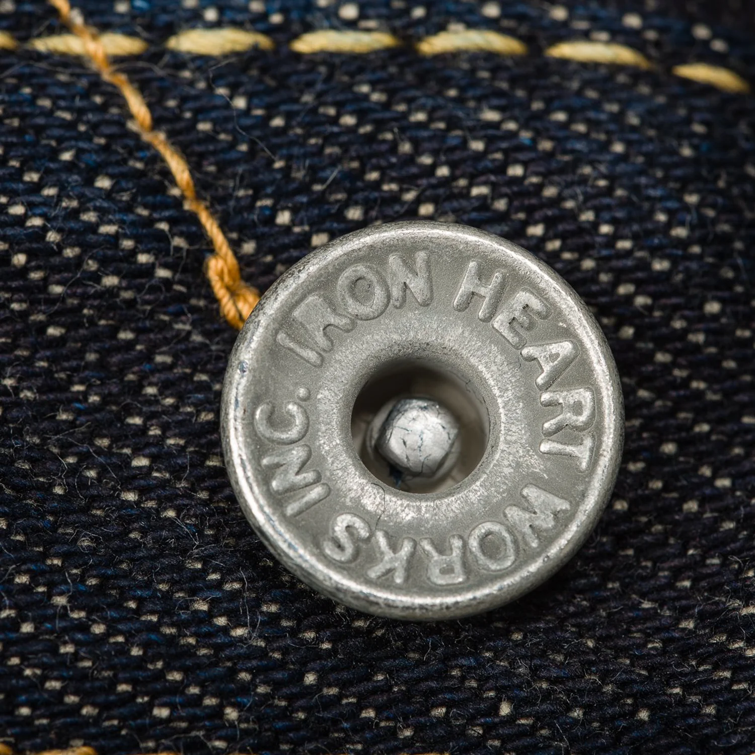 Iron Heart 21oz IH-555S-21 Super Slim Jean Indigo - Image 14