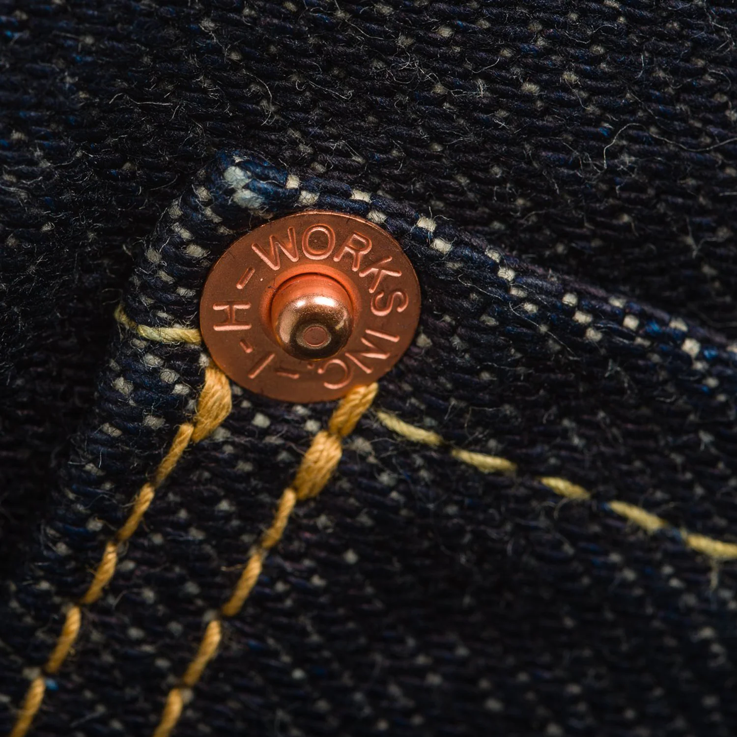 Iron Heart 21oz IH-555S-21 Super Slim Jean Indigo - Image 15