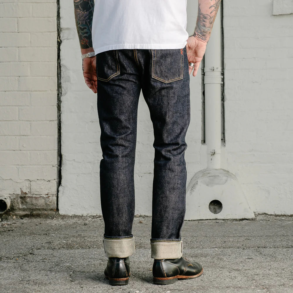 Iron Heart 21oz IH-555S-21 Super Slim Jean Indigo - Image 3