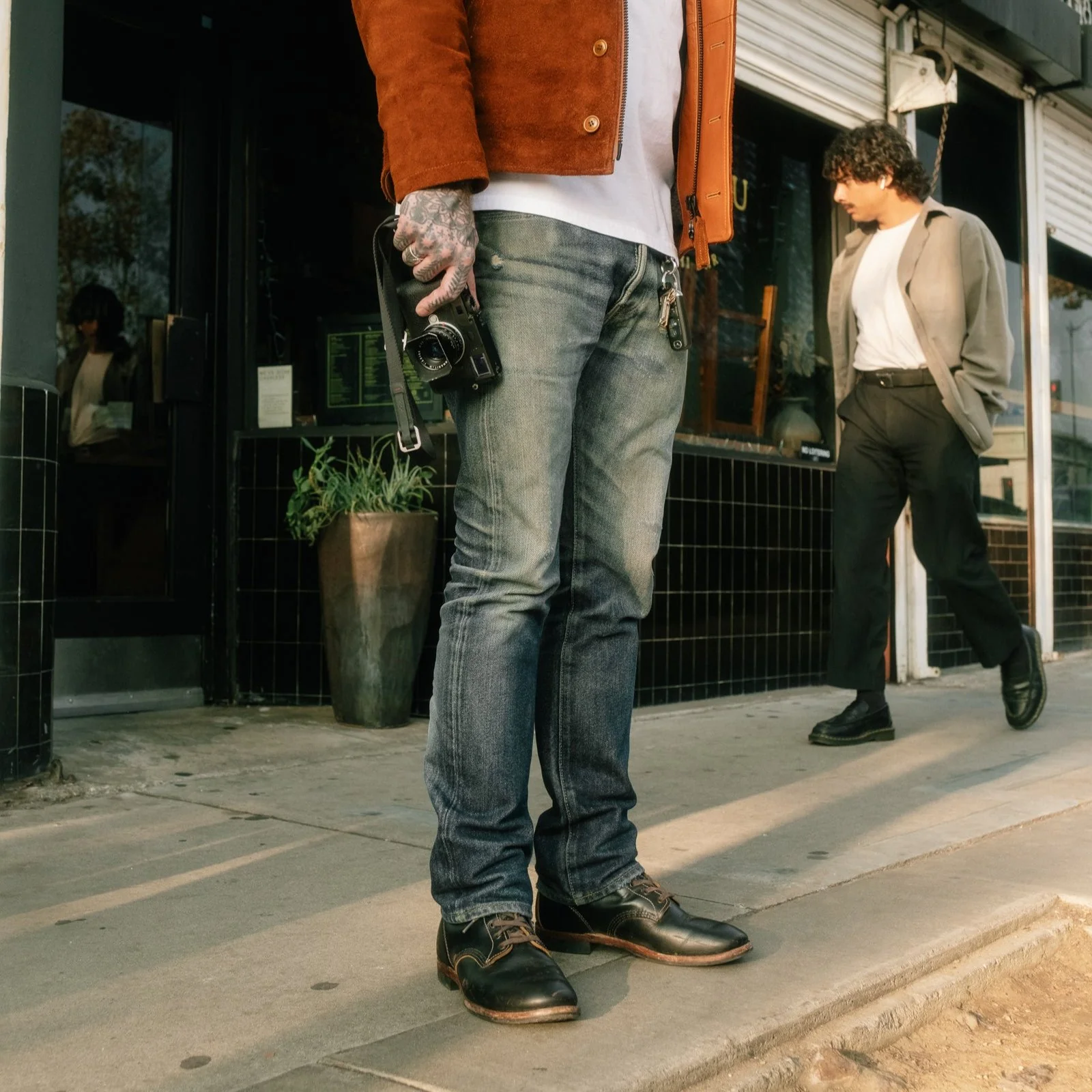 Iron Heart 21oz IH-555S-21 Super Slim Jean Indigo - Image 7