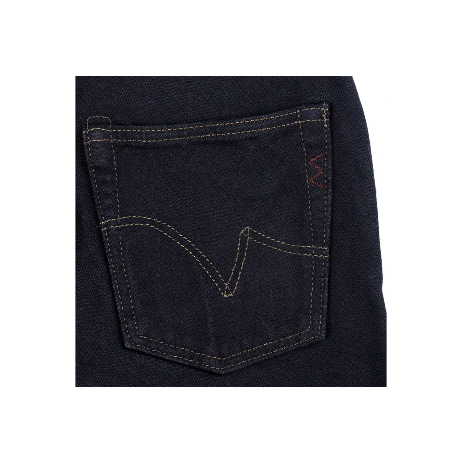 Iron Heart IH-777S-21OD 21oz Super Slim Tapered Jean Indigo Overdyed Black - Image 8