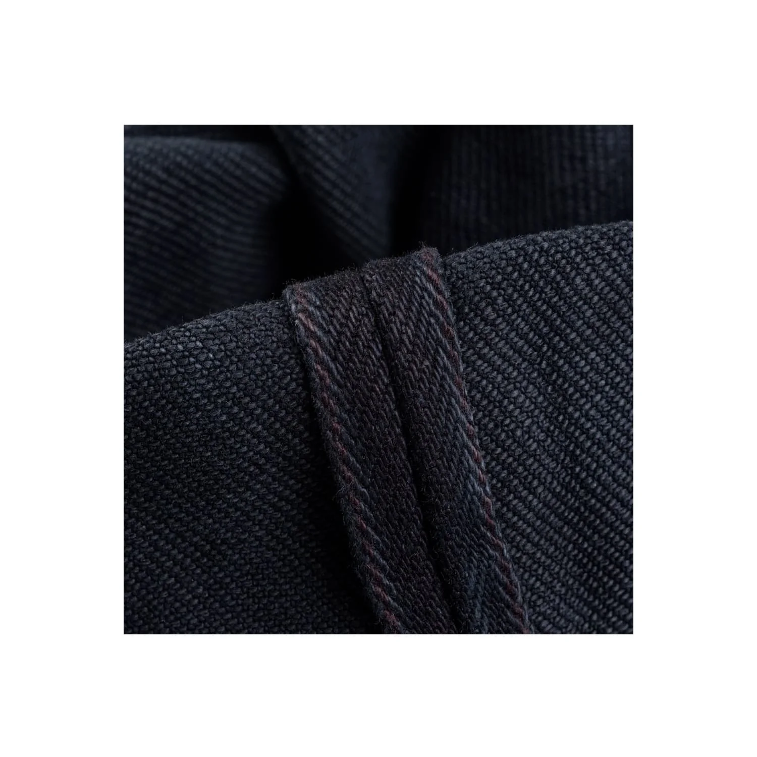 Iron Heart IH-777S-21OD 21oz Super Slim Tapered Jean Indigo Overdyed Black - Image 9