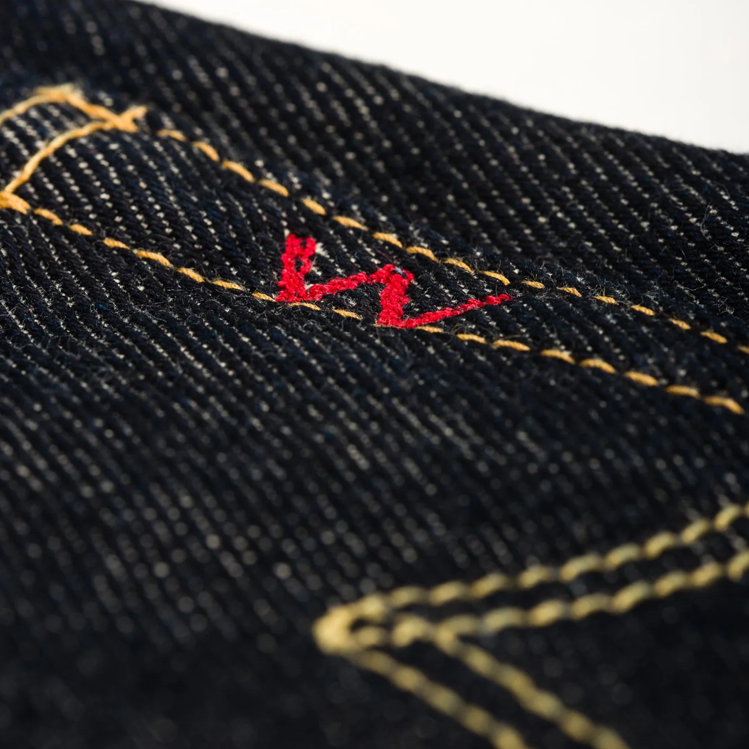 Iron Heart IH-777S-21 21oz Super Slim Tapered Jean Indigo - Image 7