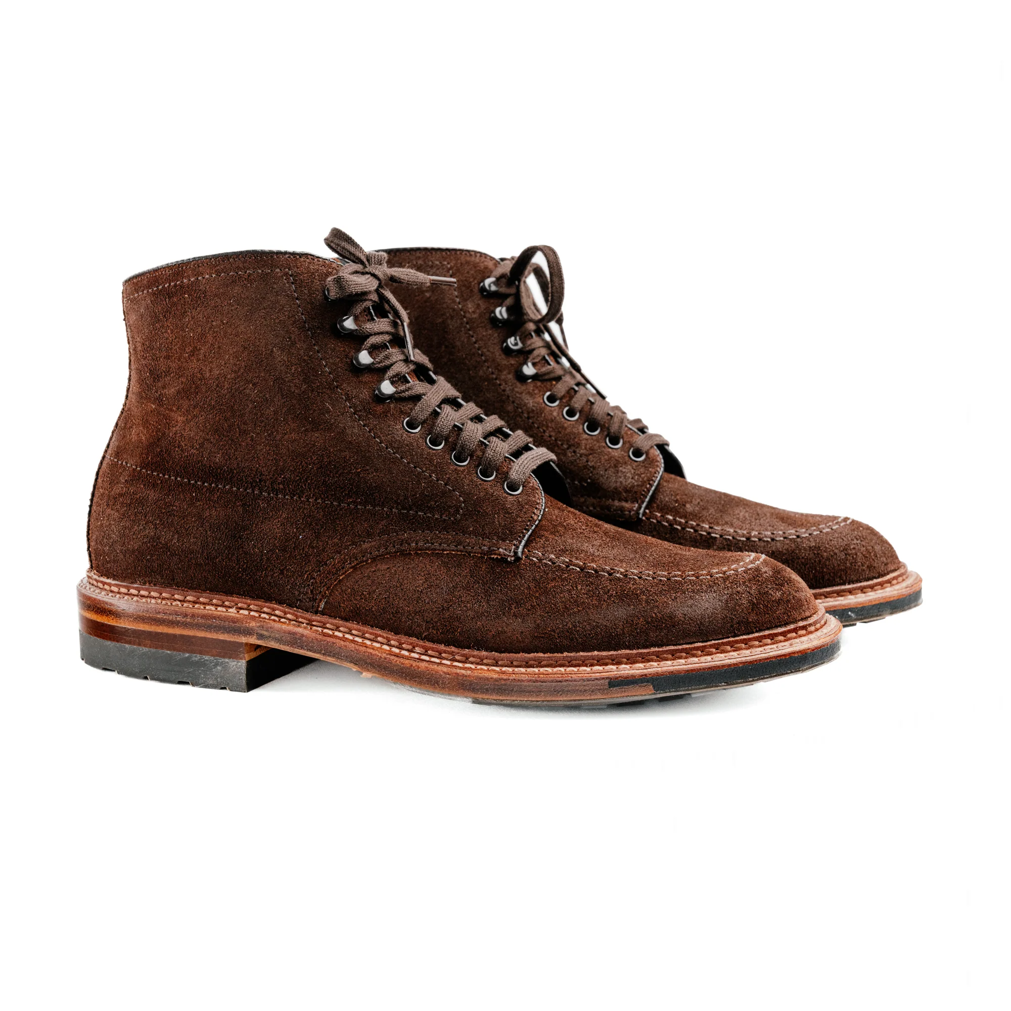 Alden 4015HC Indy Boot Tobacco Chamois - Image 6