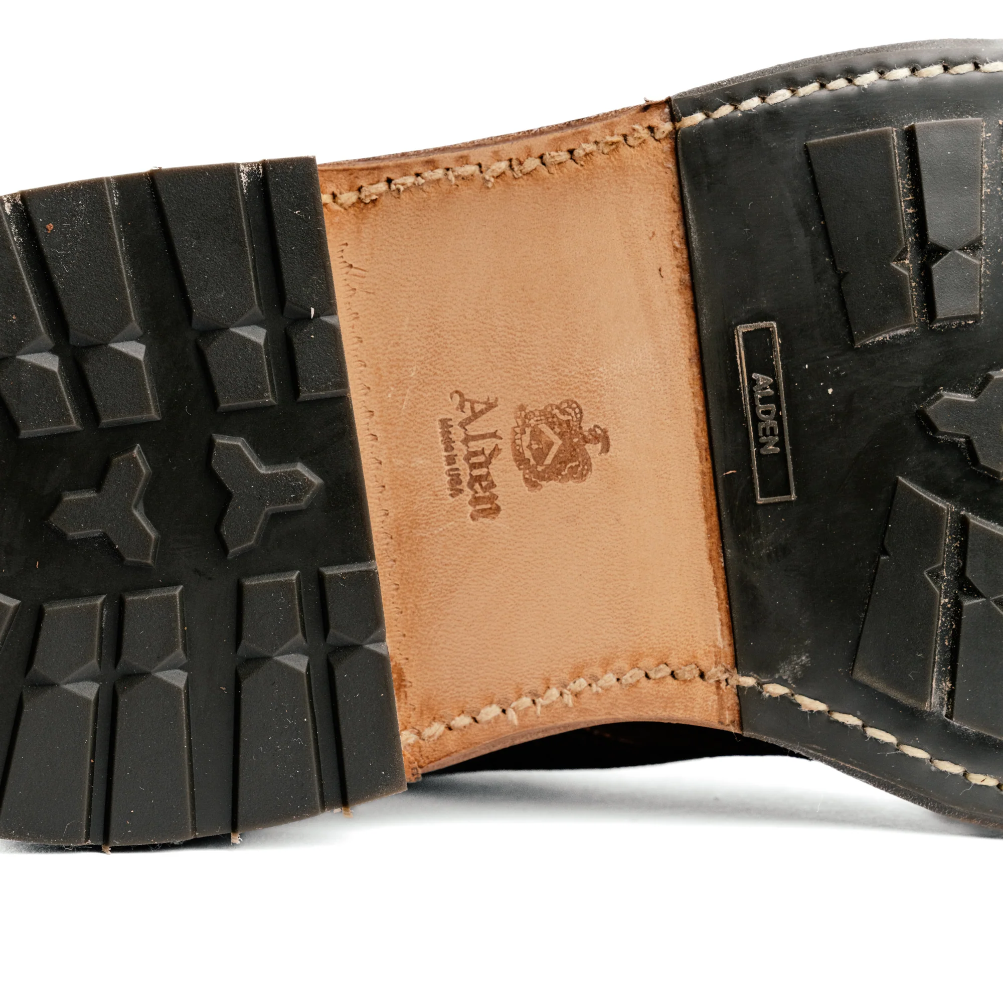 Alden 4015HC Indy Boot Tobacco Chamois - Image 8