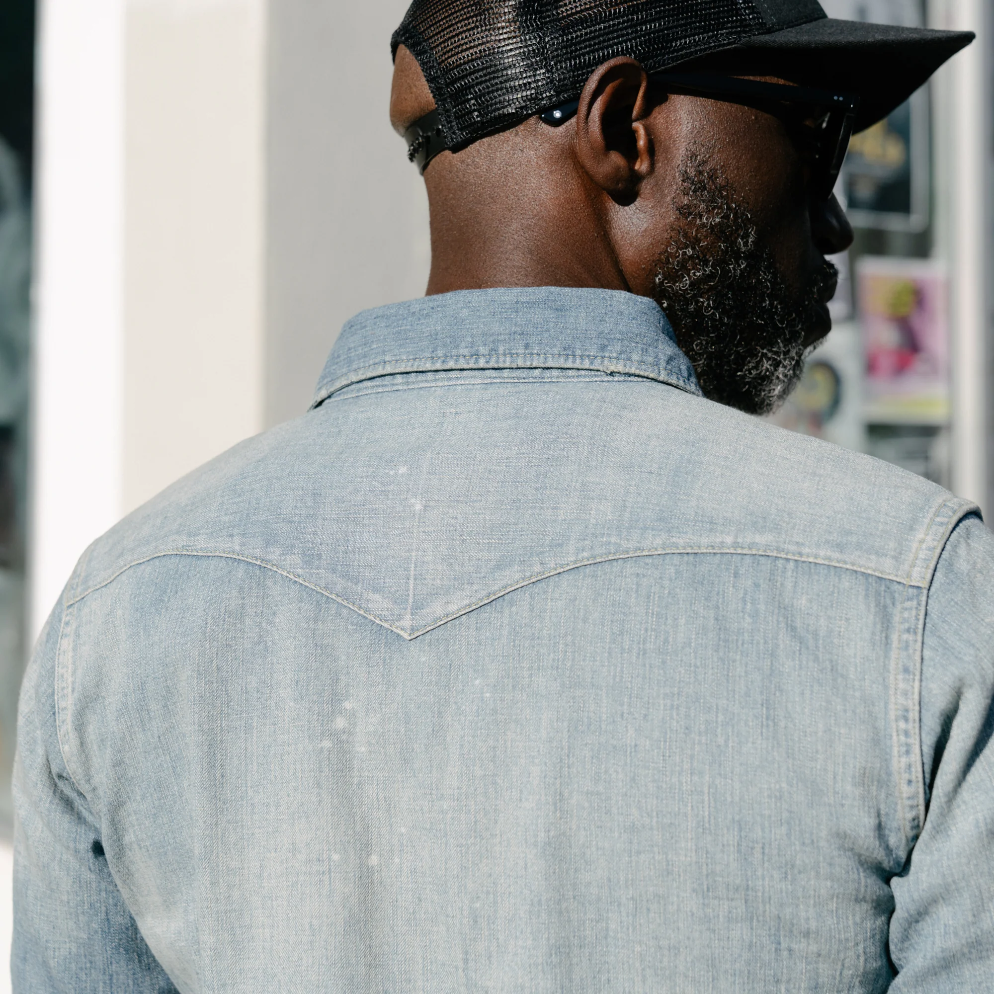 Full Count 4894HW Denim Western Shirt Hand Wash - Image 7