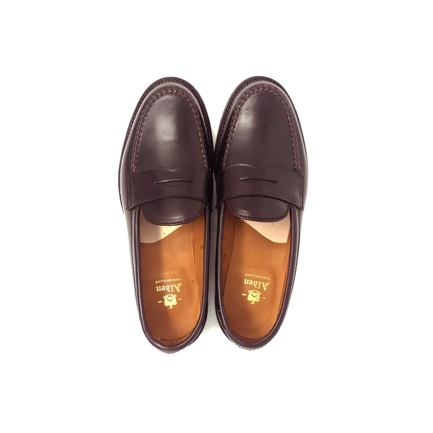 Alden 986 Handsewn Penny Loafer Color 8 Shell Cordovan - Image 5