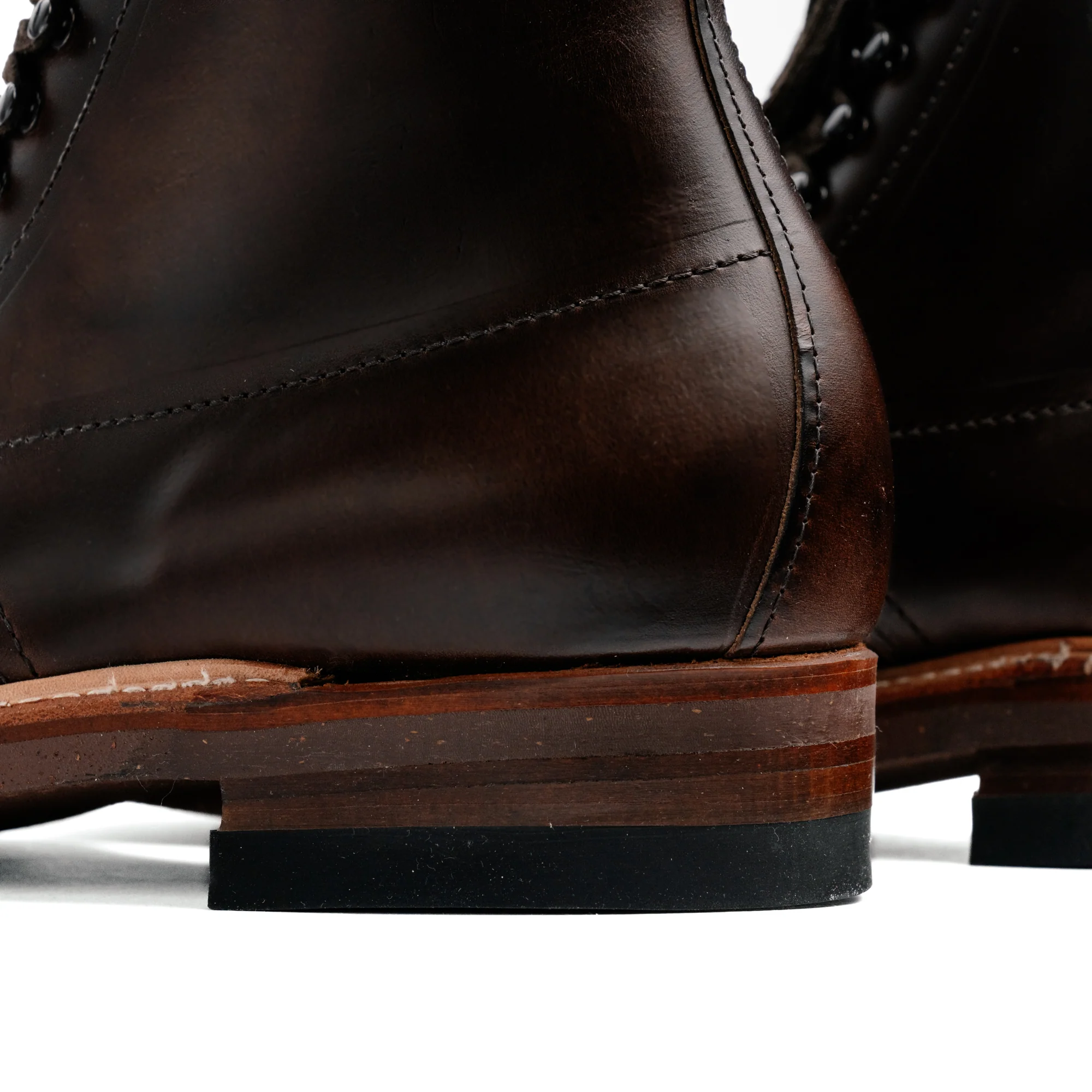 Alden 403 Indy Boot Brown Aniline Pull-Up - Image 3