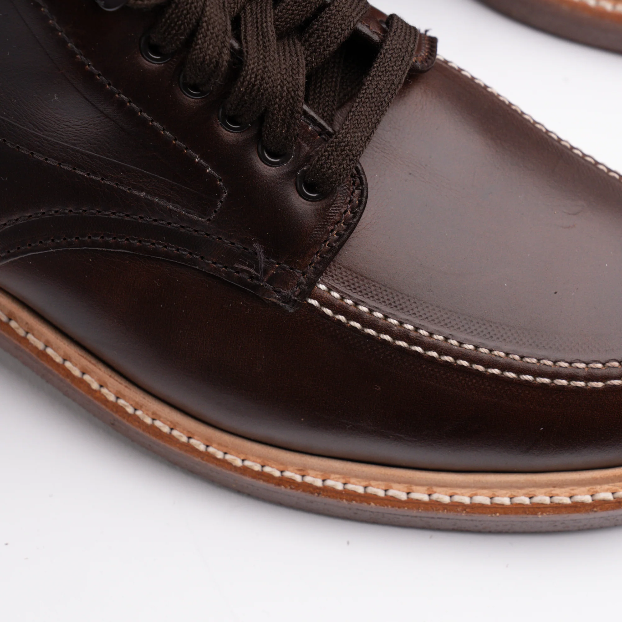 Alden 403 Indy Boot Brown Aniline Pull-Up - Image 7