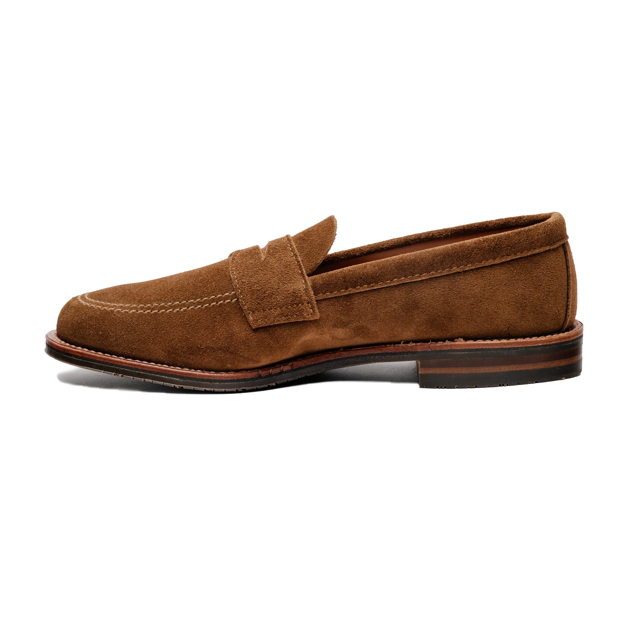 Alden 6221L Unlined Penny Loafer Snuff Suede - Image 3