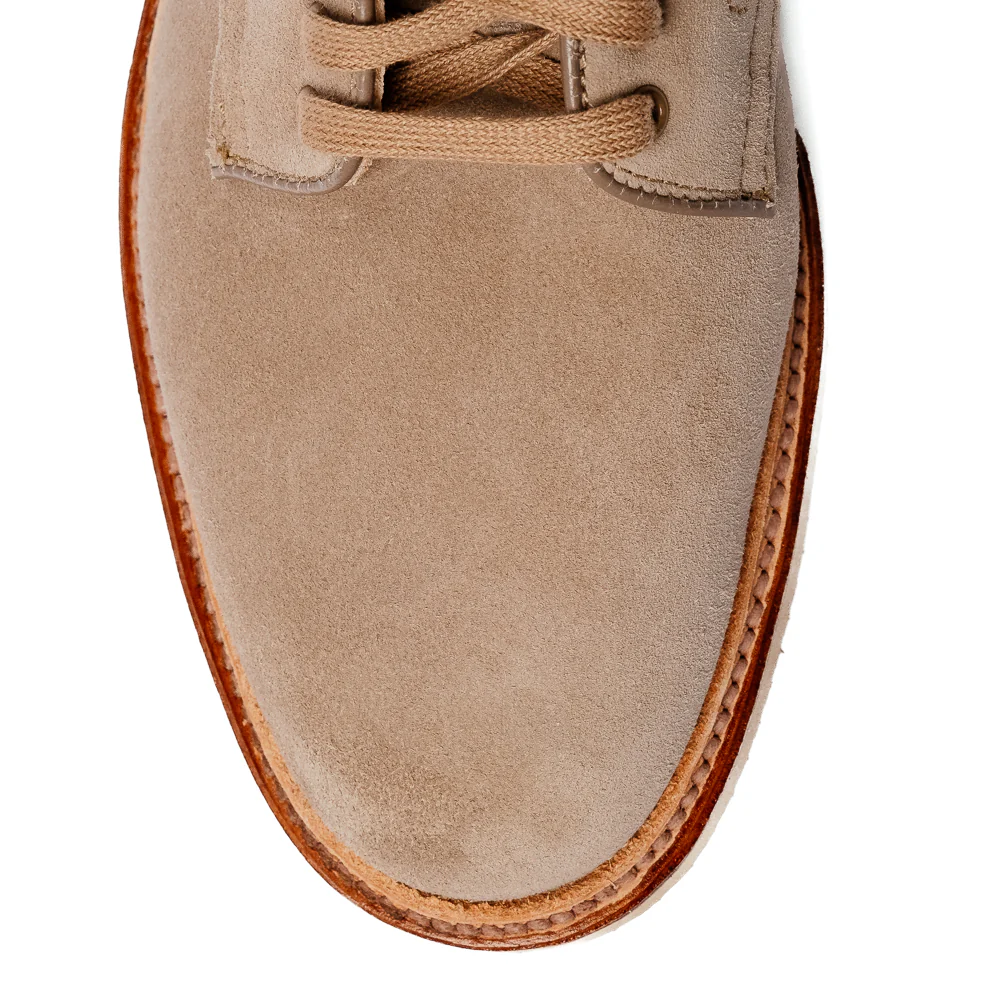 Alden x Snake Oil Provisions Lestat Plain Toe Boot Milkshake Suede - Image 7
