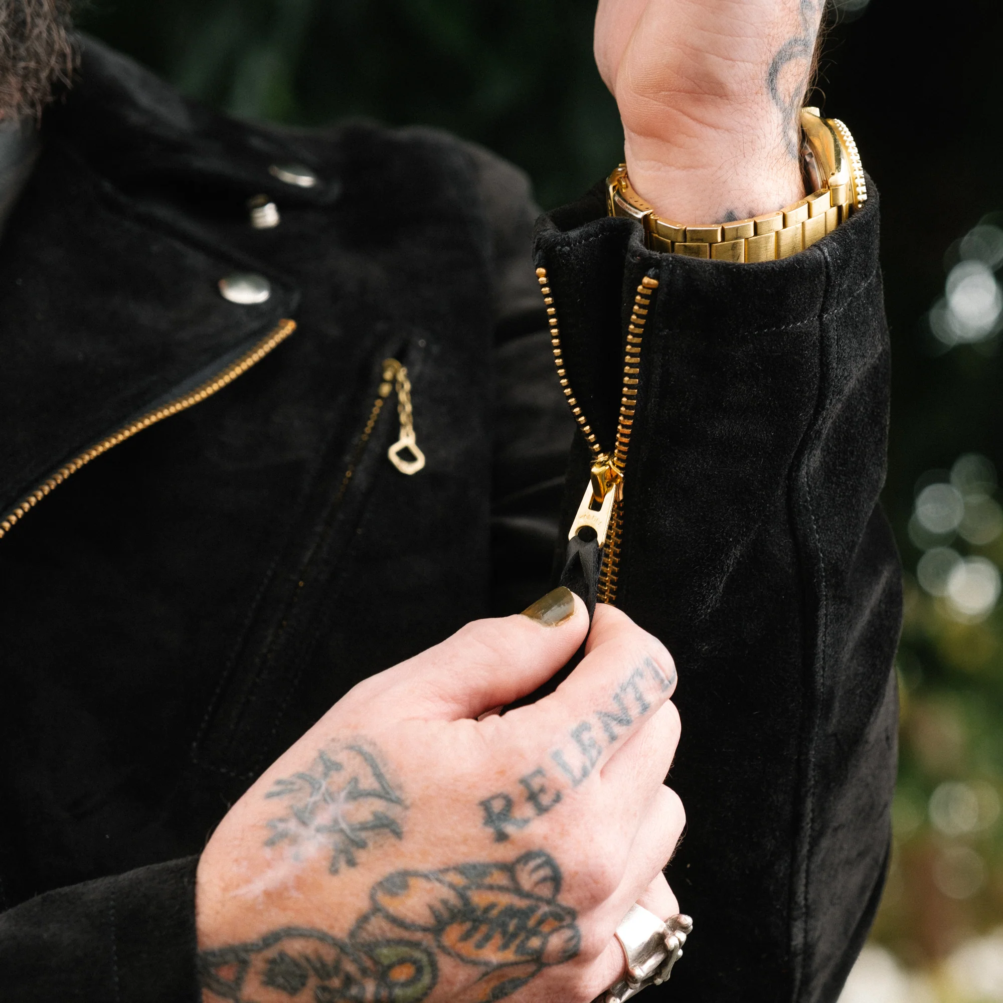 Double Helix x Snake Oil Provisions Deviant ICON Black Suede - Image 8