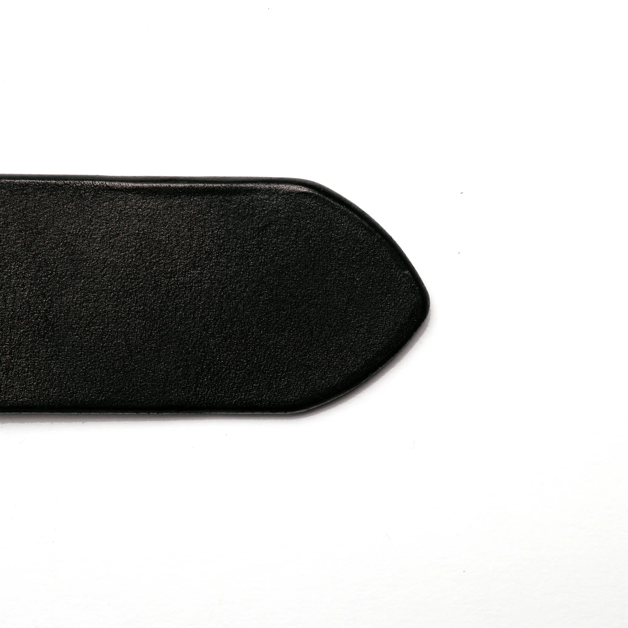 Ewing Dry Goods EDG x SOP Minimalist Belt Black w/ Brushed Nickel - Image 7