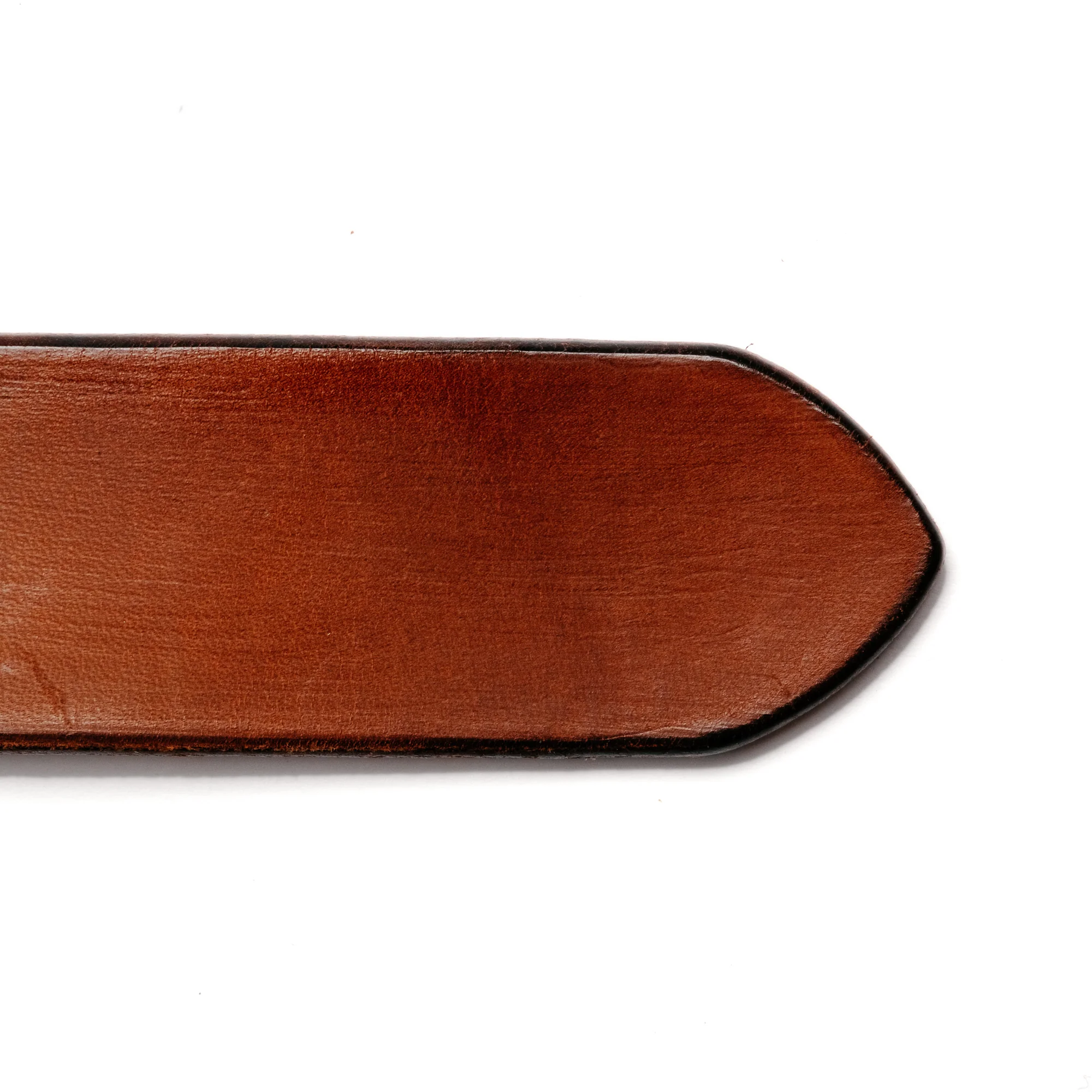 Ewing Dry Goods EDG x SOP Minimalist Belt Brown/ Brass - Image 5