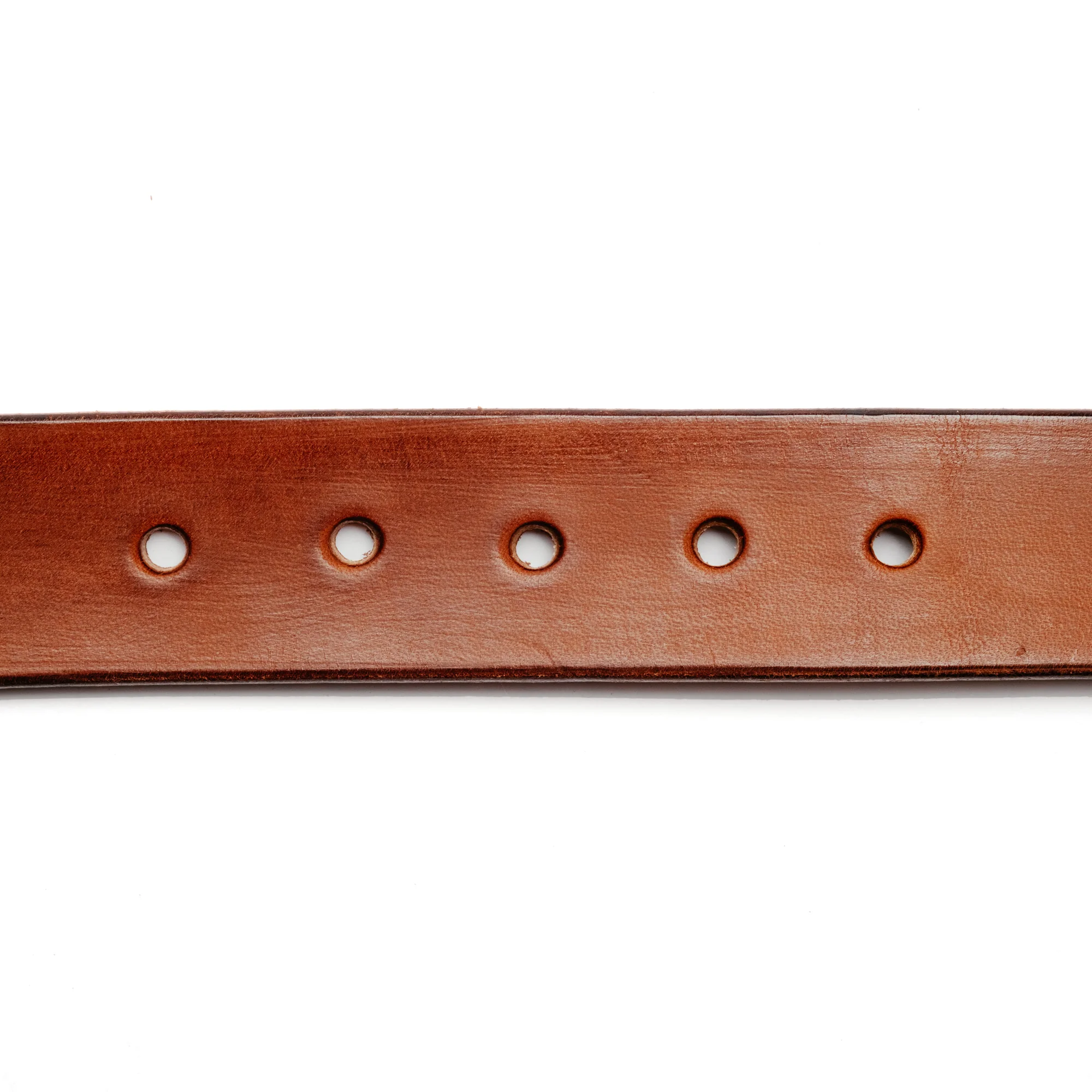 Ewing Dry Goods EDG x SOP Minimalist Belt Brown/ Brass - Image 6