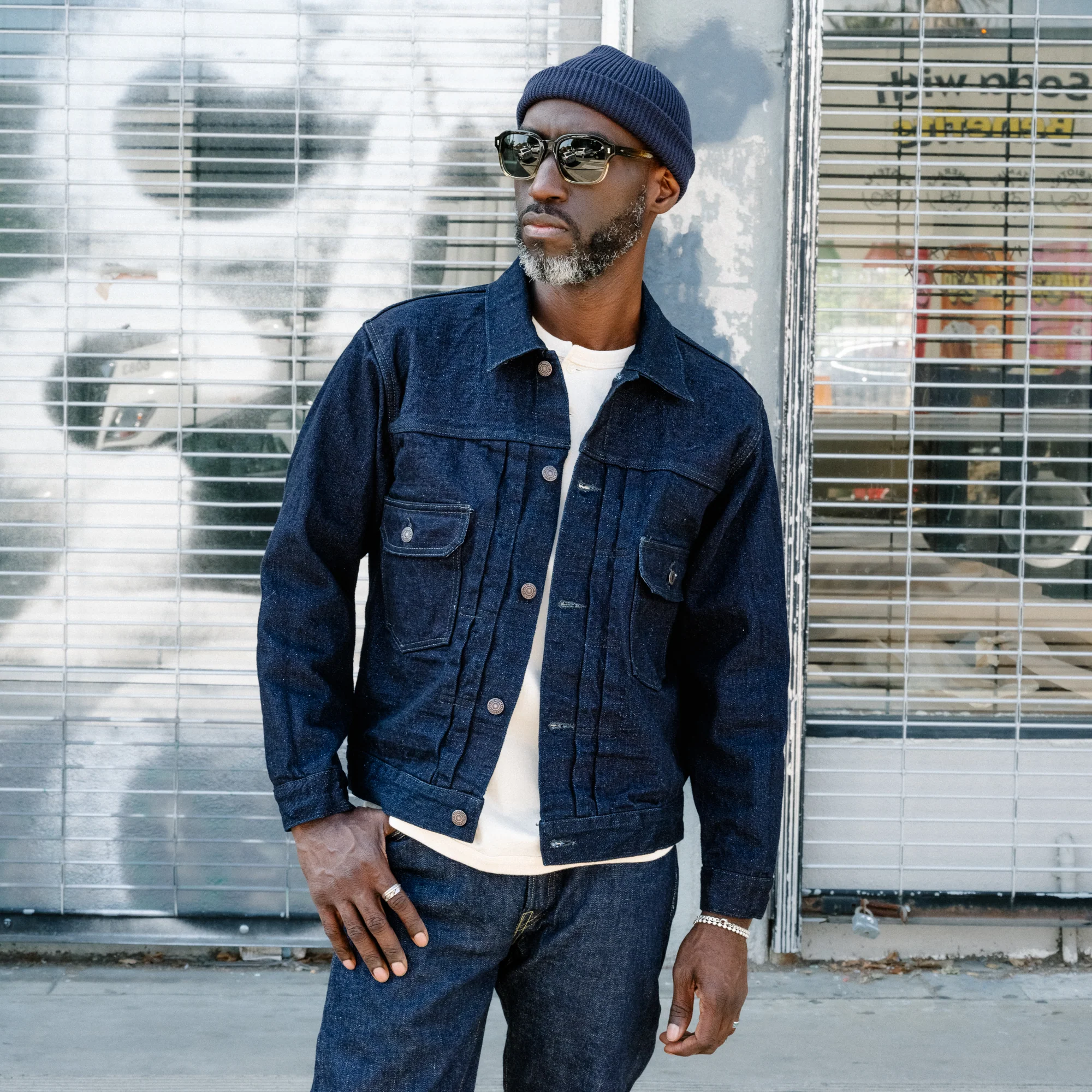 Full Count 2102 Type 2 Super Rough Indigo x Black FINAL SALE - Image 3