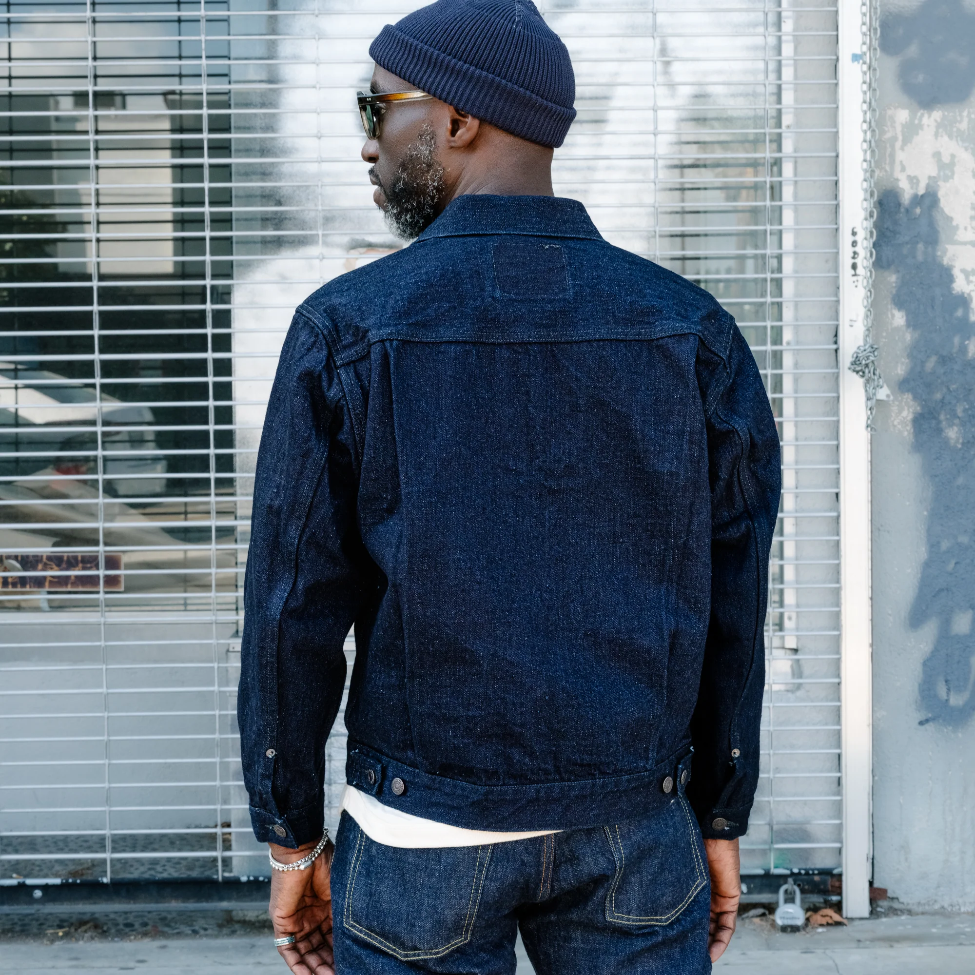 Full Count 2102 Type 2 Super Rough Indigo x Black FINAL SALE - Image 4