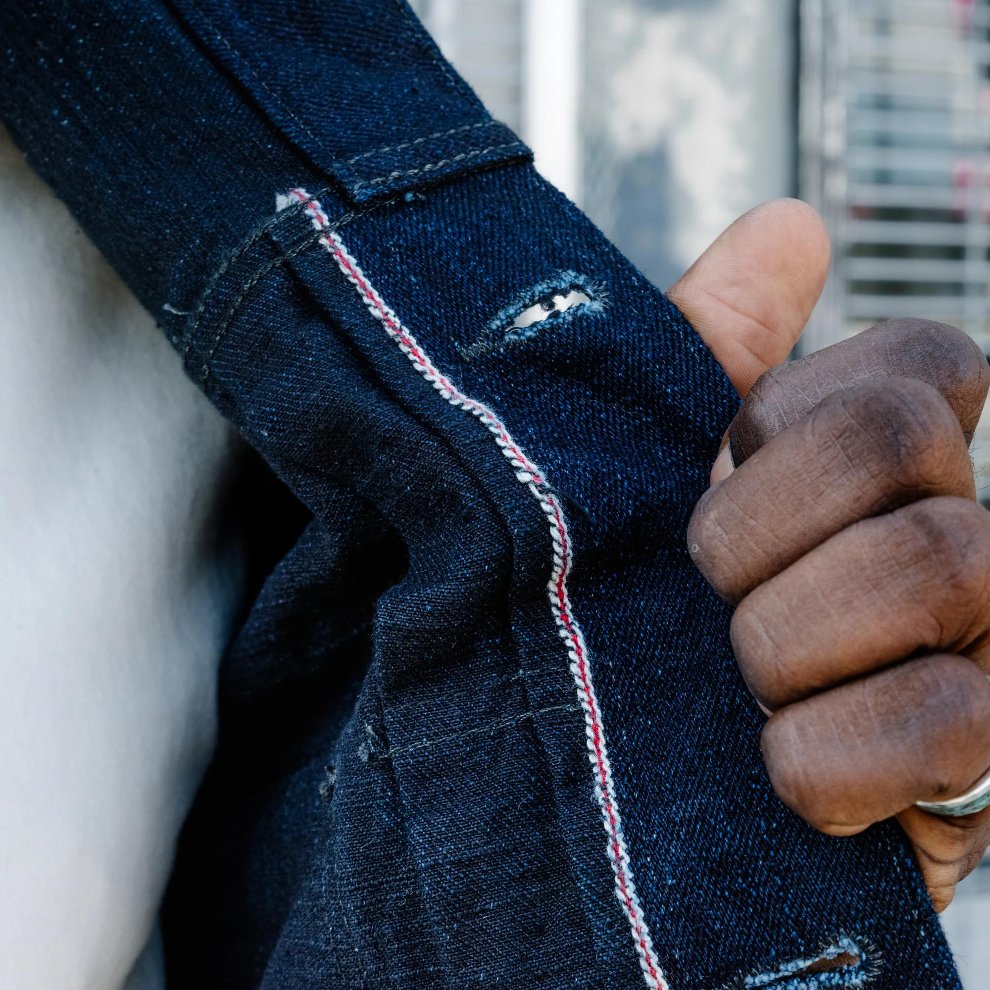 Full Count 2102 Type 2 Super Rough Indigo x Black FINAL SALE - Image 5