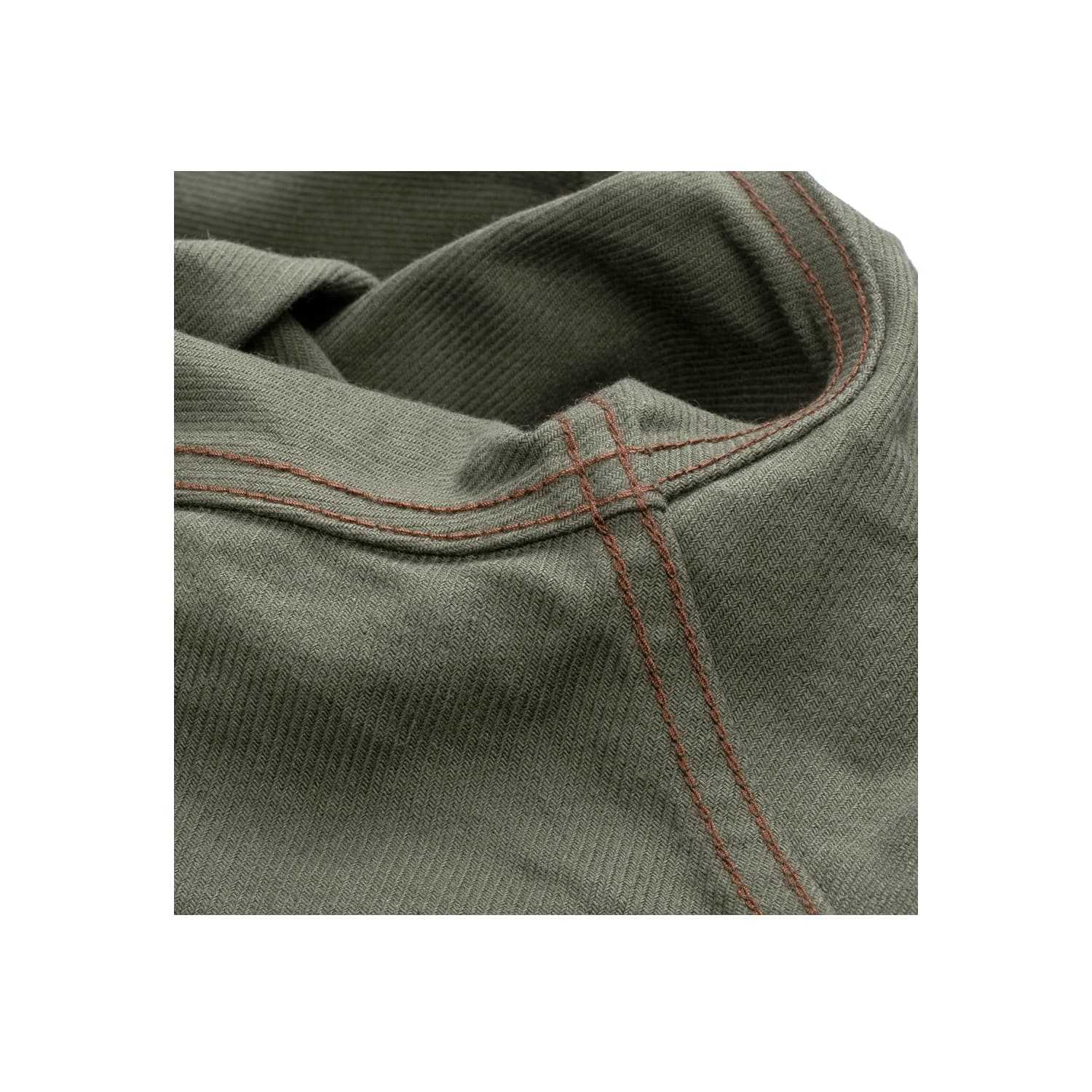 Iron Heart IHSH-235-OLV 13oz Military Serge Western Olive Drab Green - Image 11
