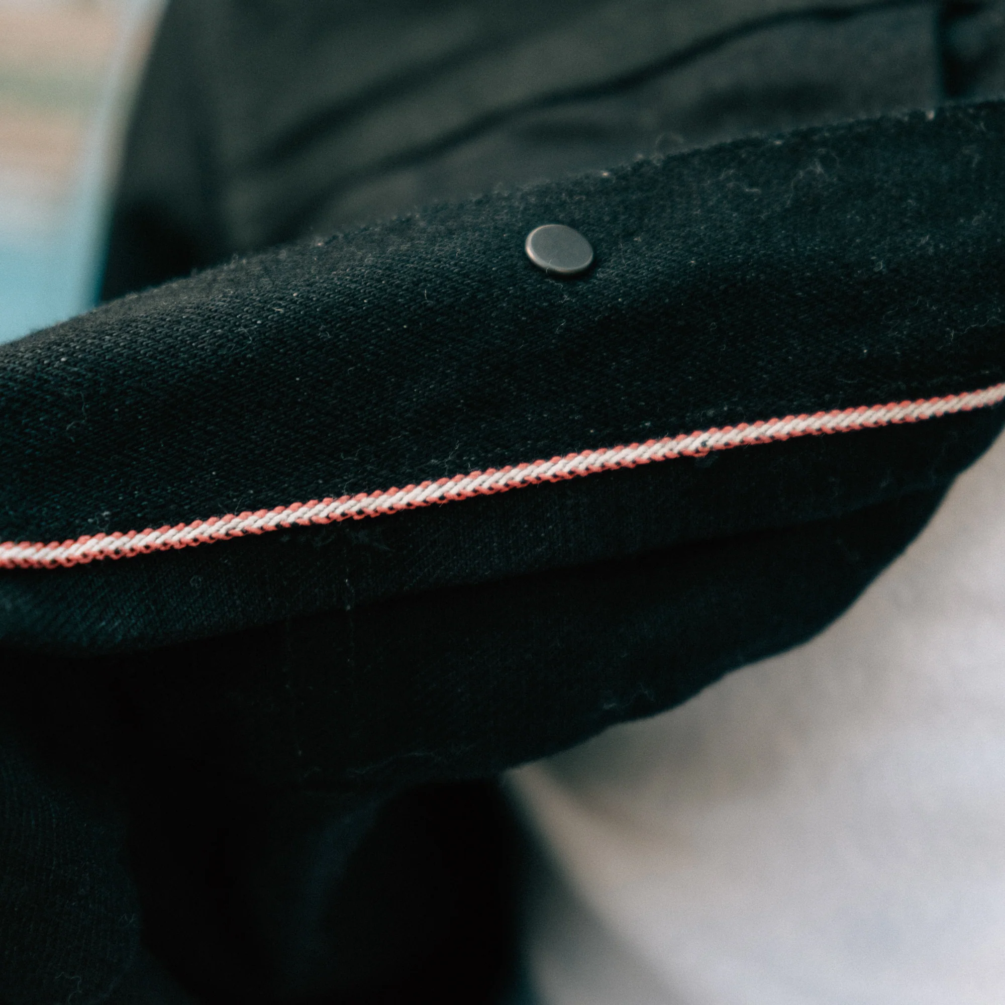 Momotaro MMGJ11025S #002 15.7oz Classic Denim Jacket Black - Image 6