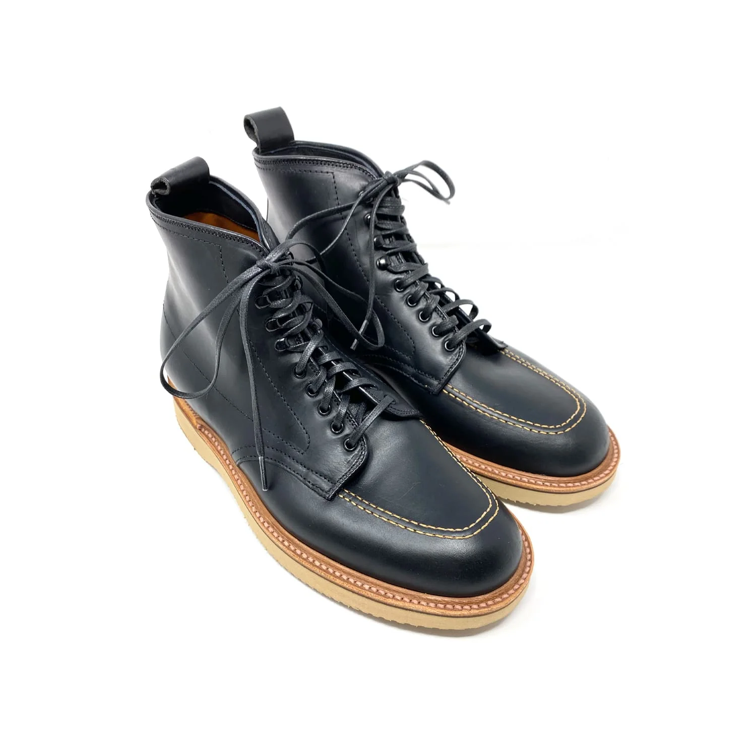 Alden x Snake Oil Provisions NoMad Indy Boot Black Chromexcel - Image 4