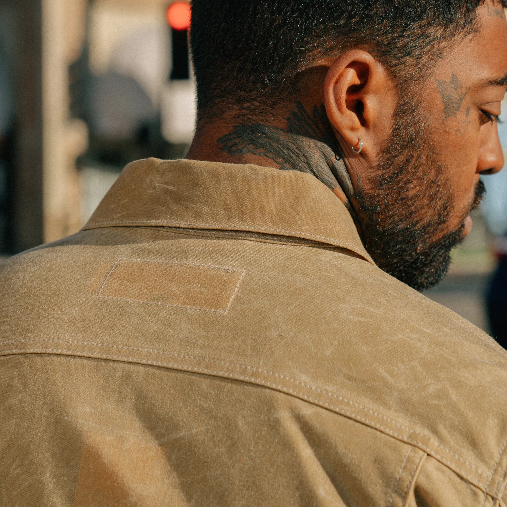 Rogue Territory Waxed Ridgeline Supply Jacket Tan - Image 7