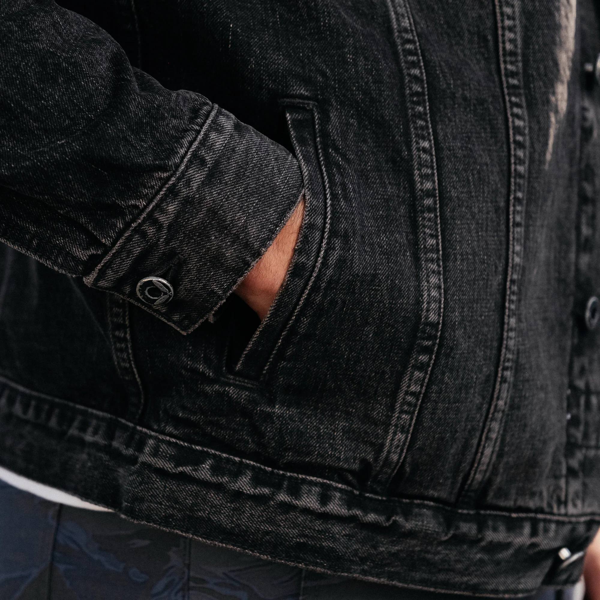 Rogue Territory Cruiser Jacket Stealth Wash FINAL SALE - Image 7