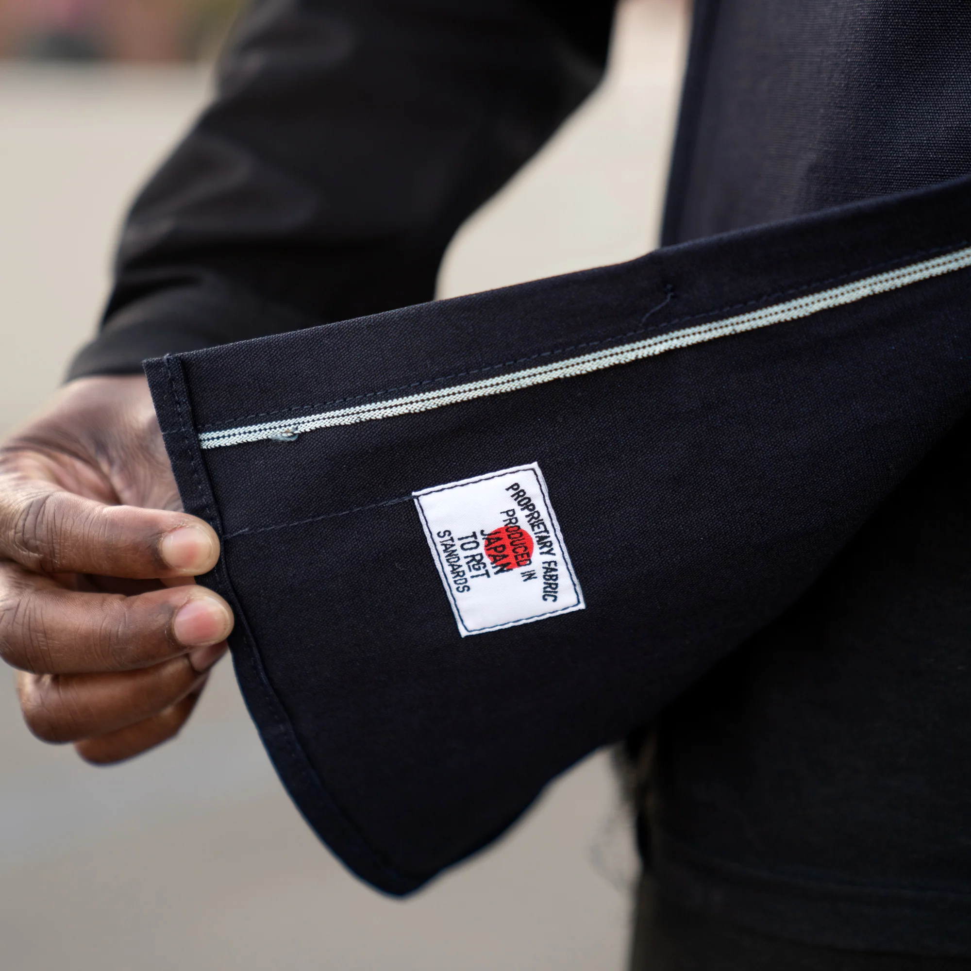 Rogue Territory Work Shirt Indigo Selvedge Canvas - Image 4