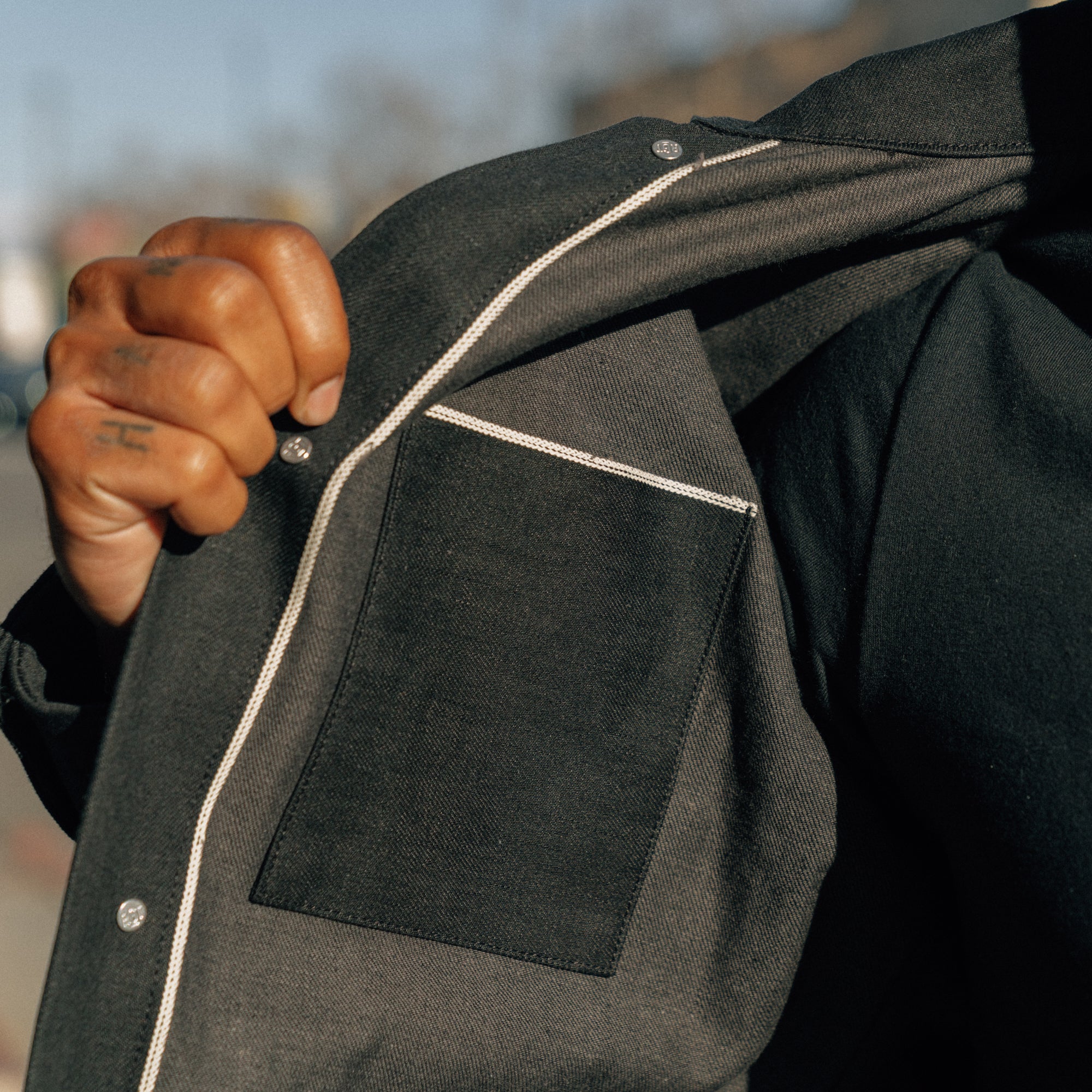 Rogue Territory 15oz Stealth Supply Jacket - Image 4