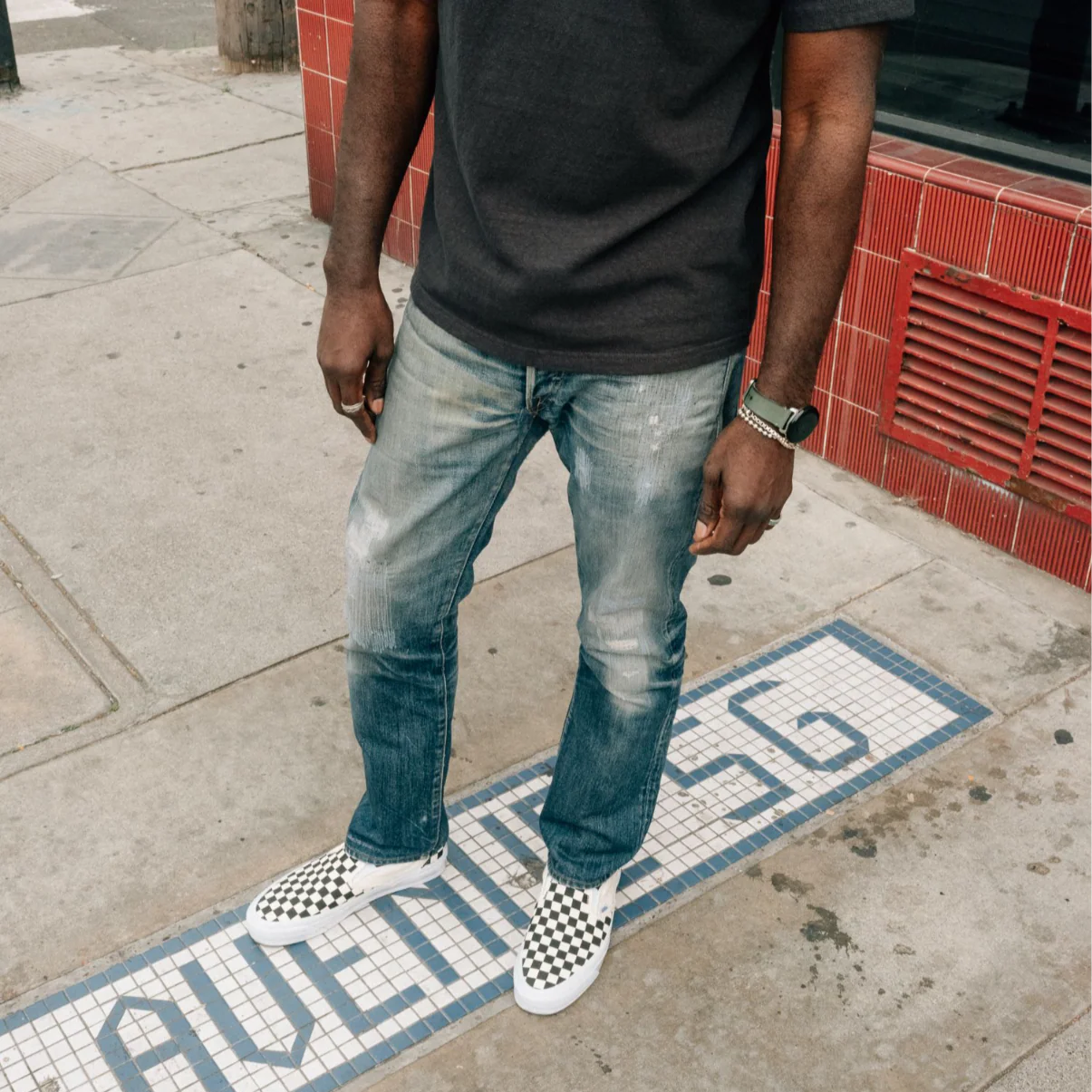 RRL Slim Fit Selvedge Jean Indigo Rinse - Image 7