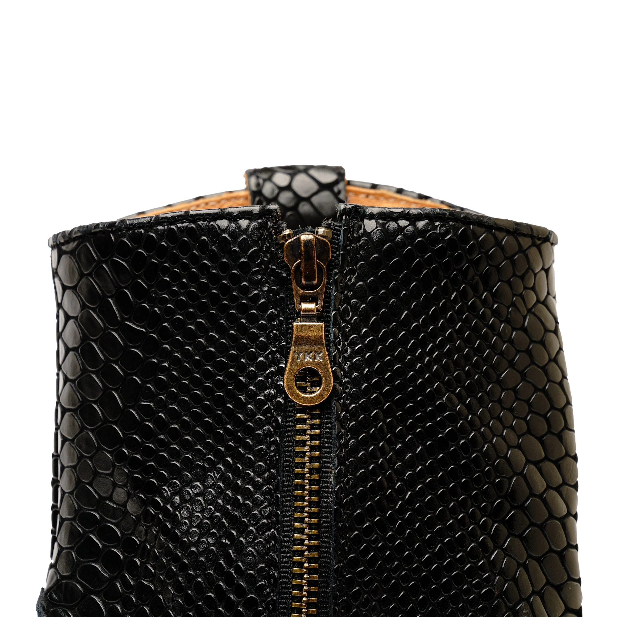 Santa Rosa Brand x Snake Oil Provisions Heartbreaker Boot Black Snake - Image 5