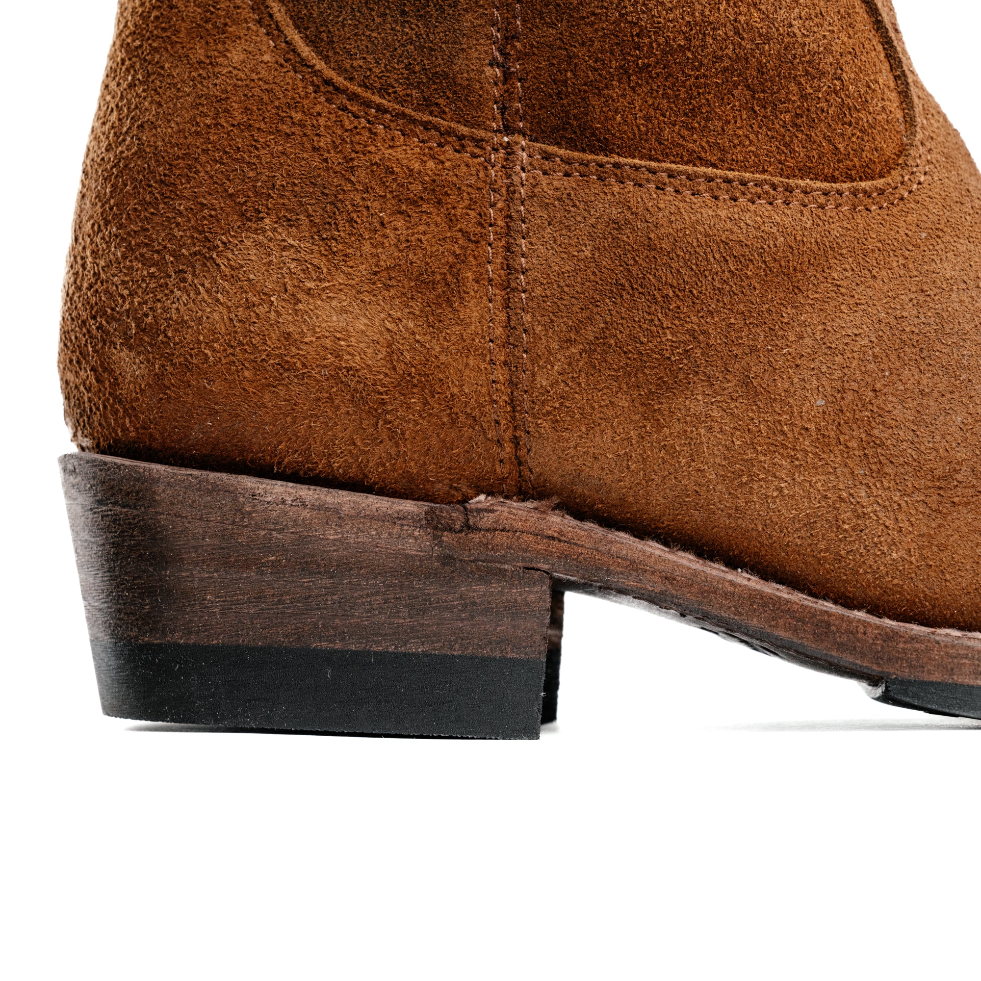 Santa Rosa x Snake Oil Provisions Heartbreaker Boot Tobacco Suede - Image 3