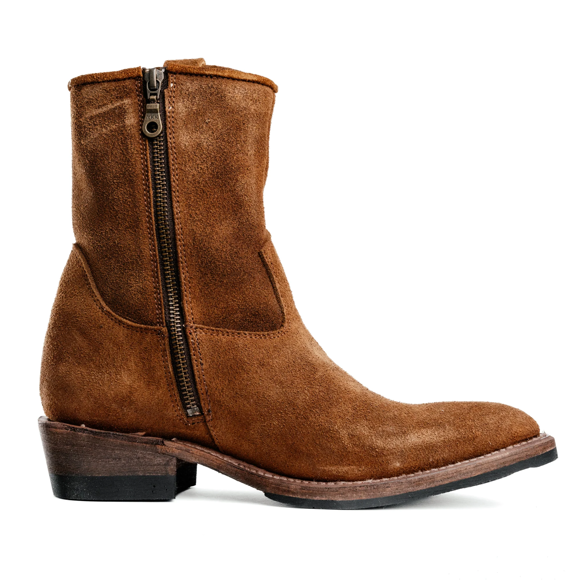 Santa Rosa x Snake Oil Provisions Heartbreaker Boot Tobacco Suede - Image 5