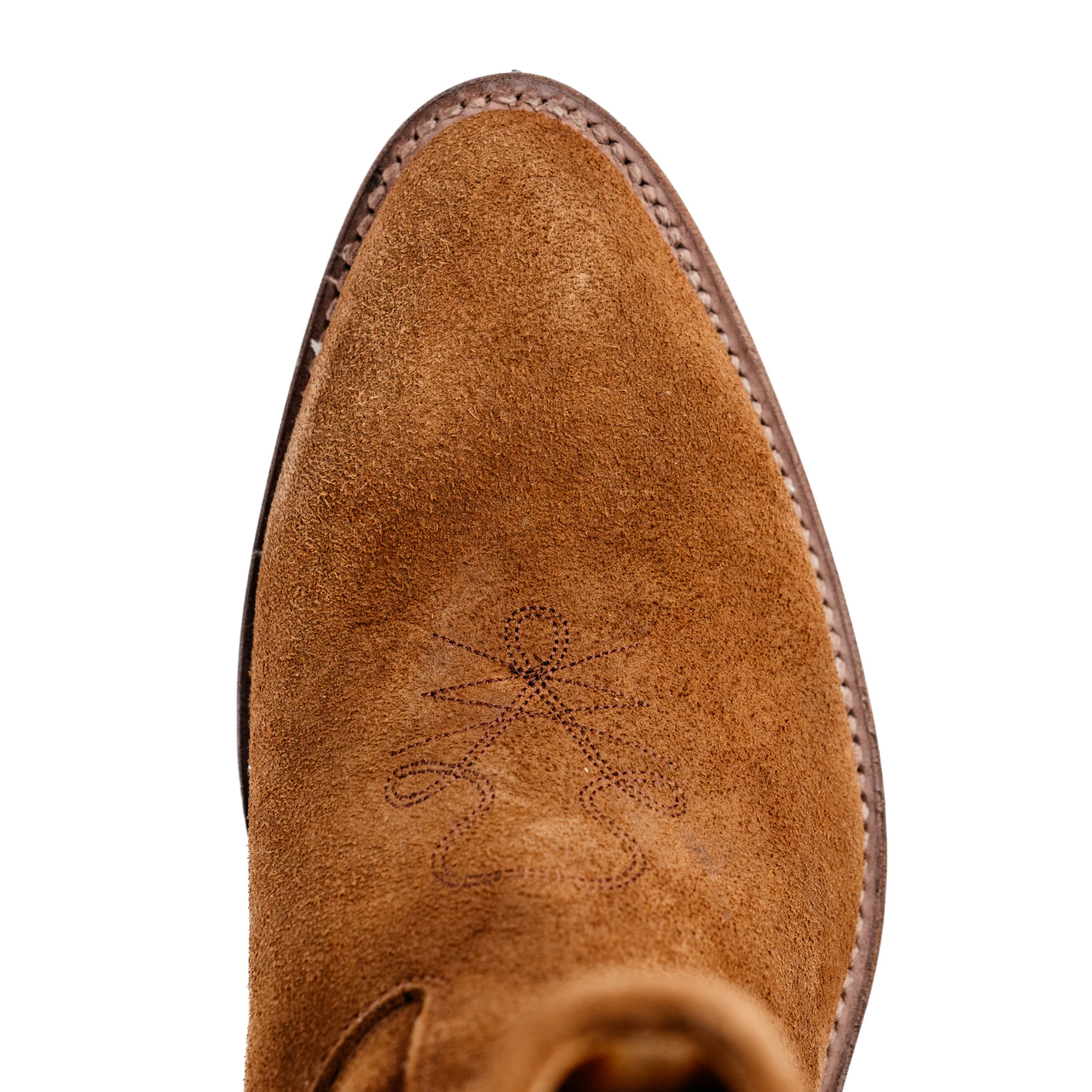 Santa Rosa x Snake Oil Provisions Heartbreaker Boot Tobacco Suede - Image 6