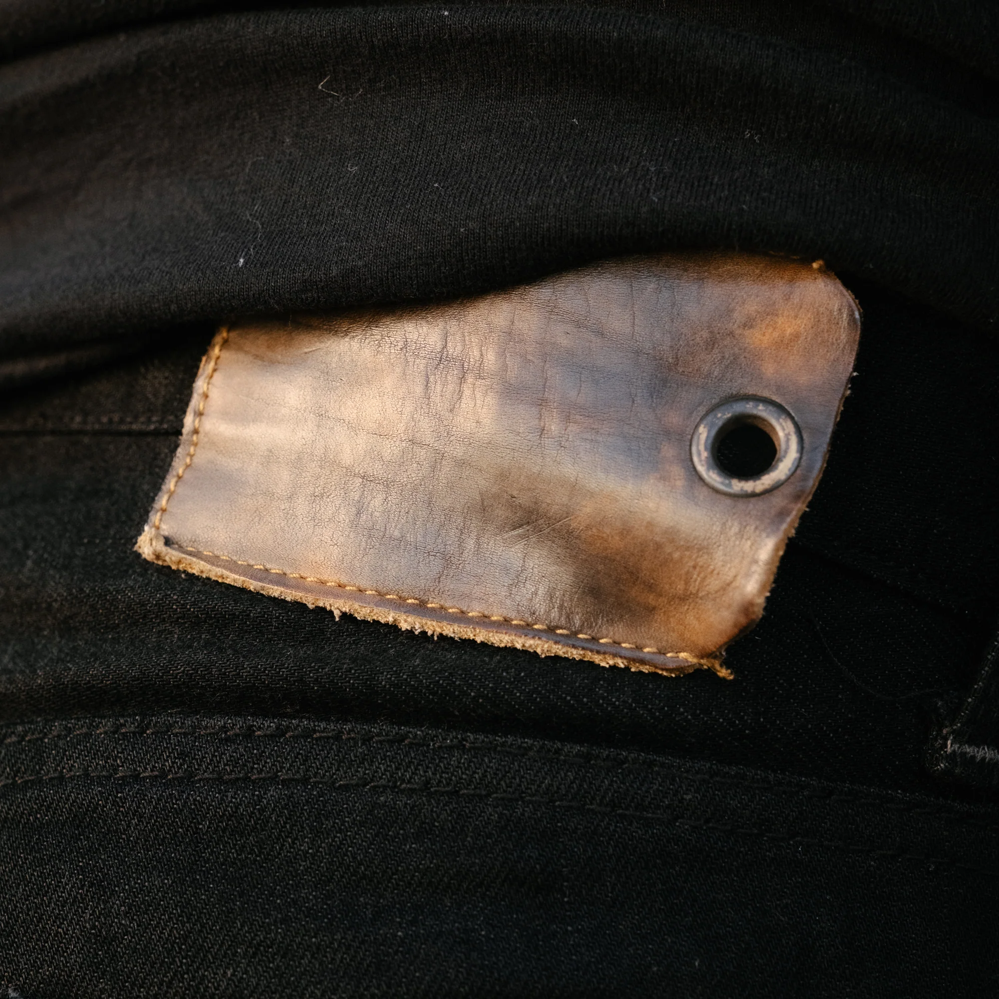 Schaeffer's Garment Hotel 103 Tall Straight Jean Sulphur Black - Image 3