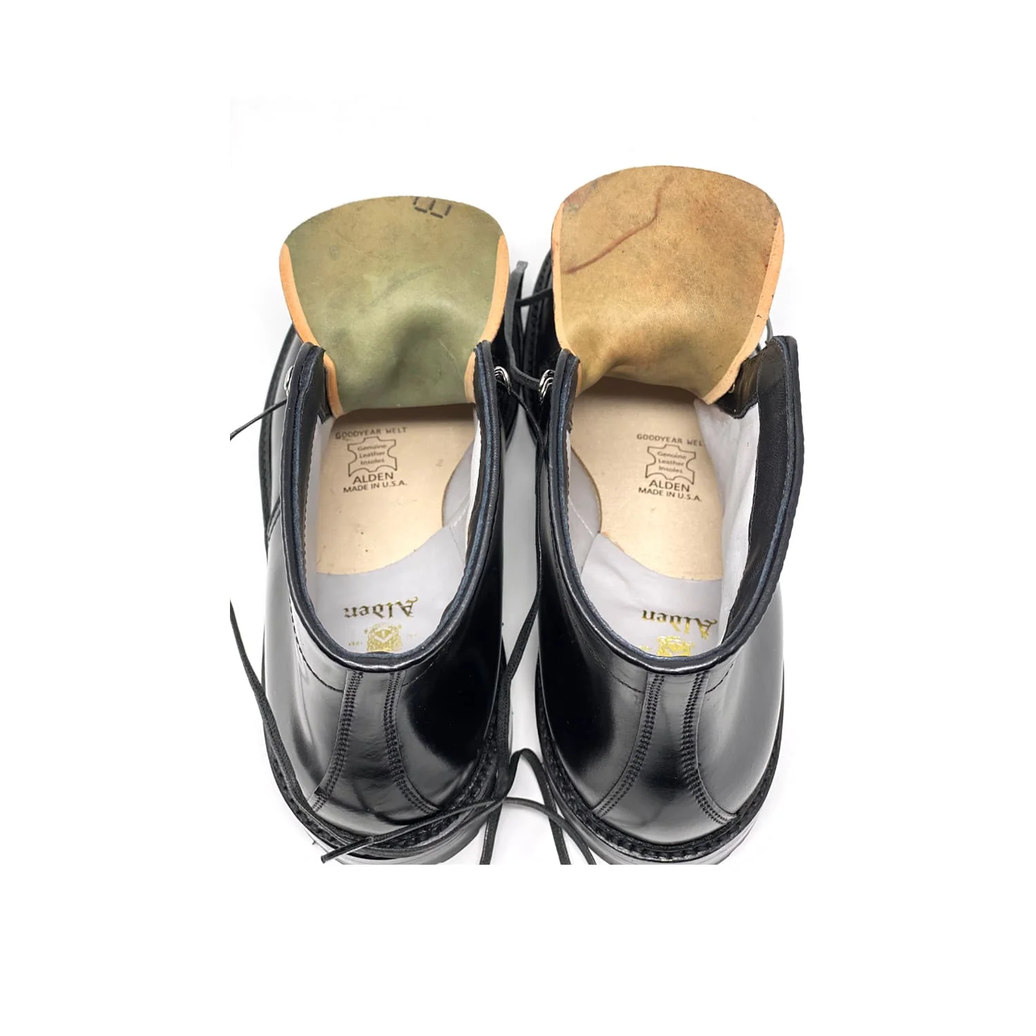 Alden x Snake Oil Provisions Wick Black Shell Cordovan Boot - Image 7