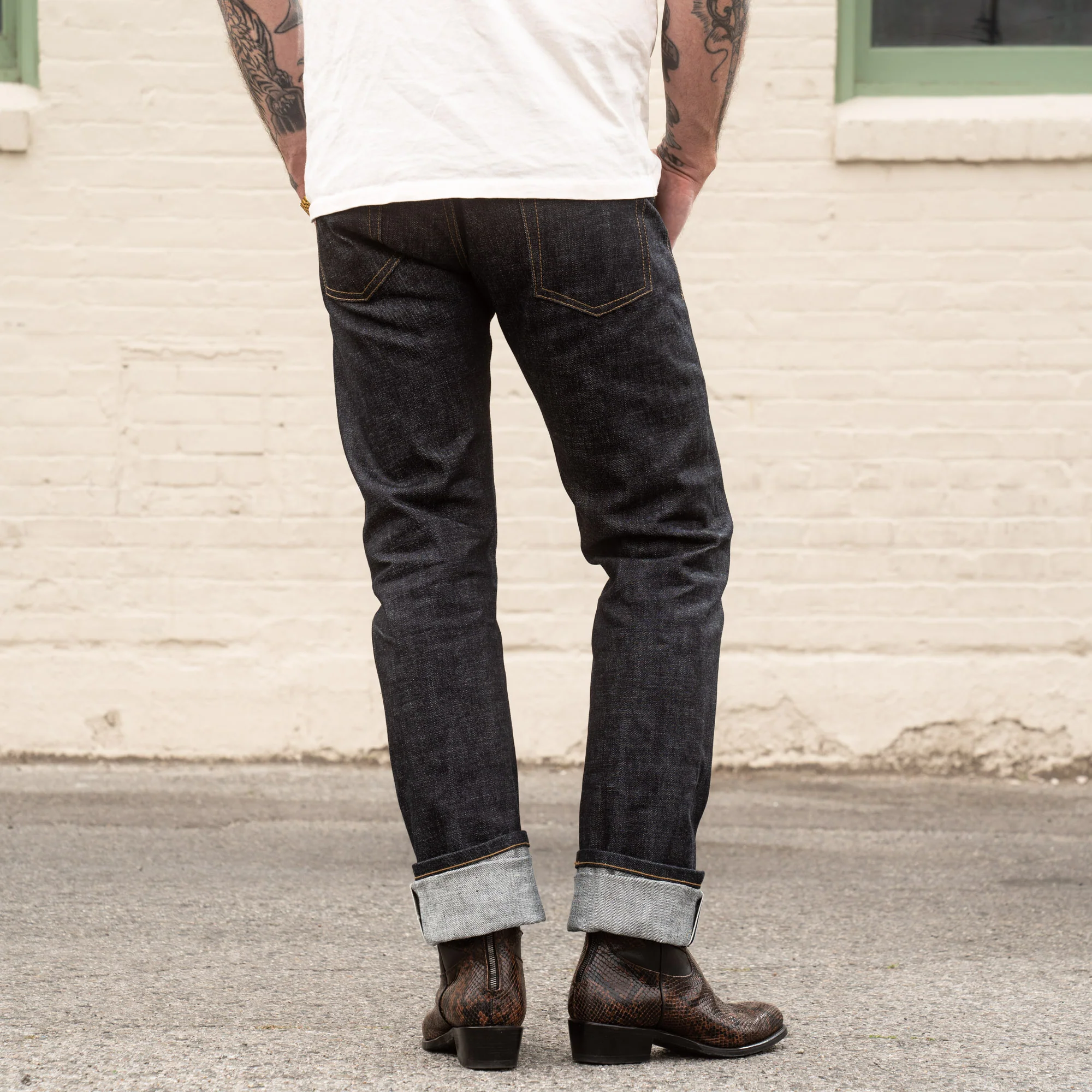 Schaeffer's Garment Hotel 101 Standard Straight Jean Rope Indigo - Image 3