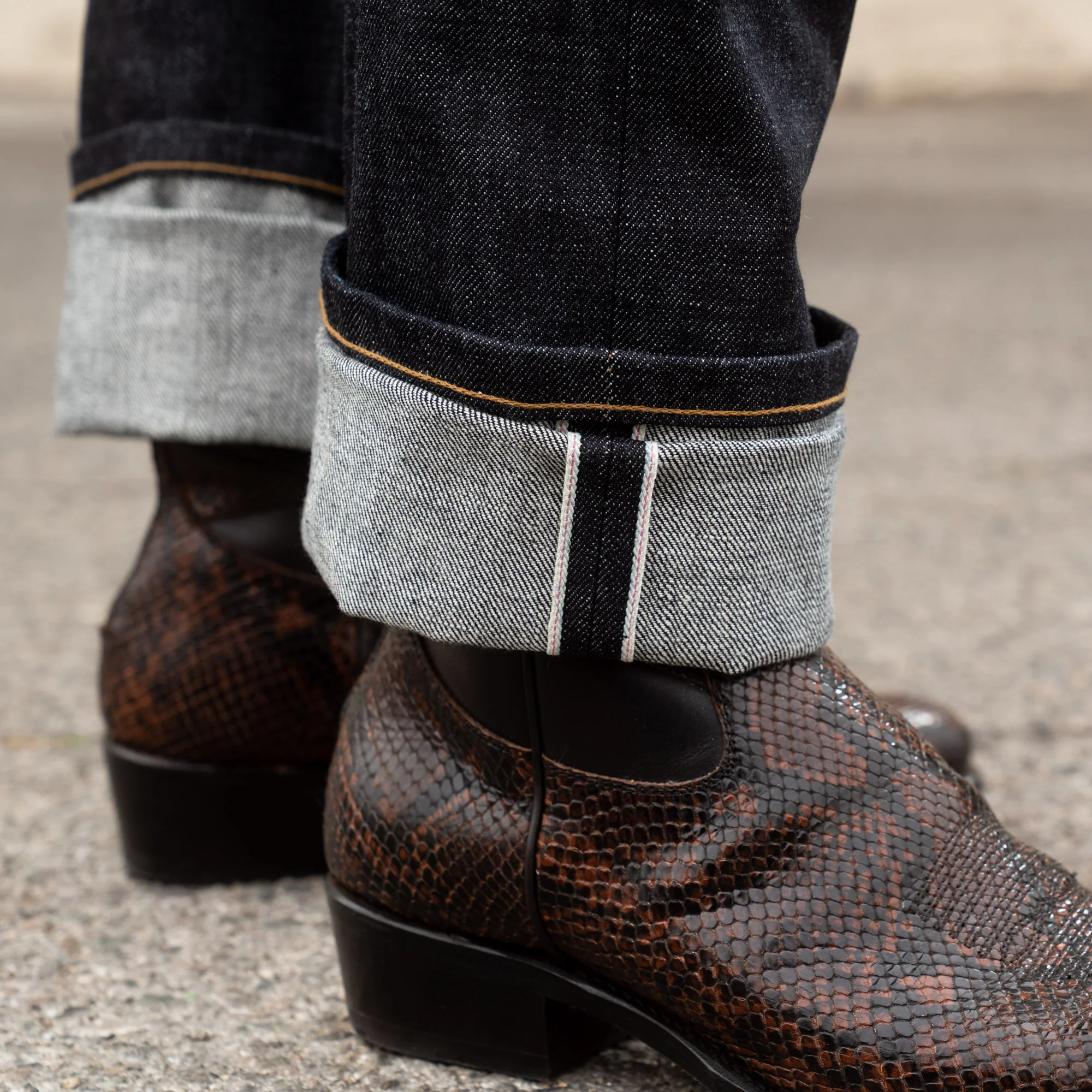 Schaeffer's Garment Hotel 101 Standard Straight Jean Rope Indigo - Image 6