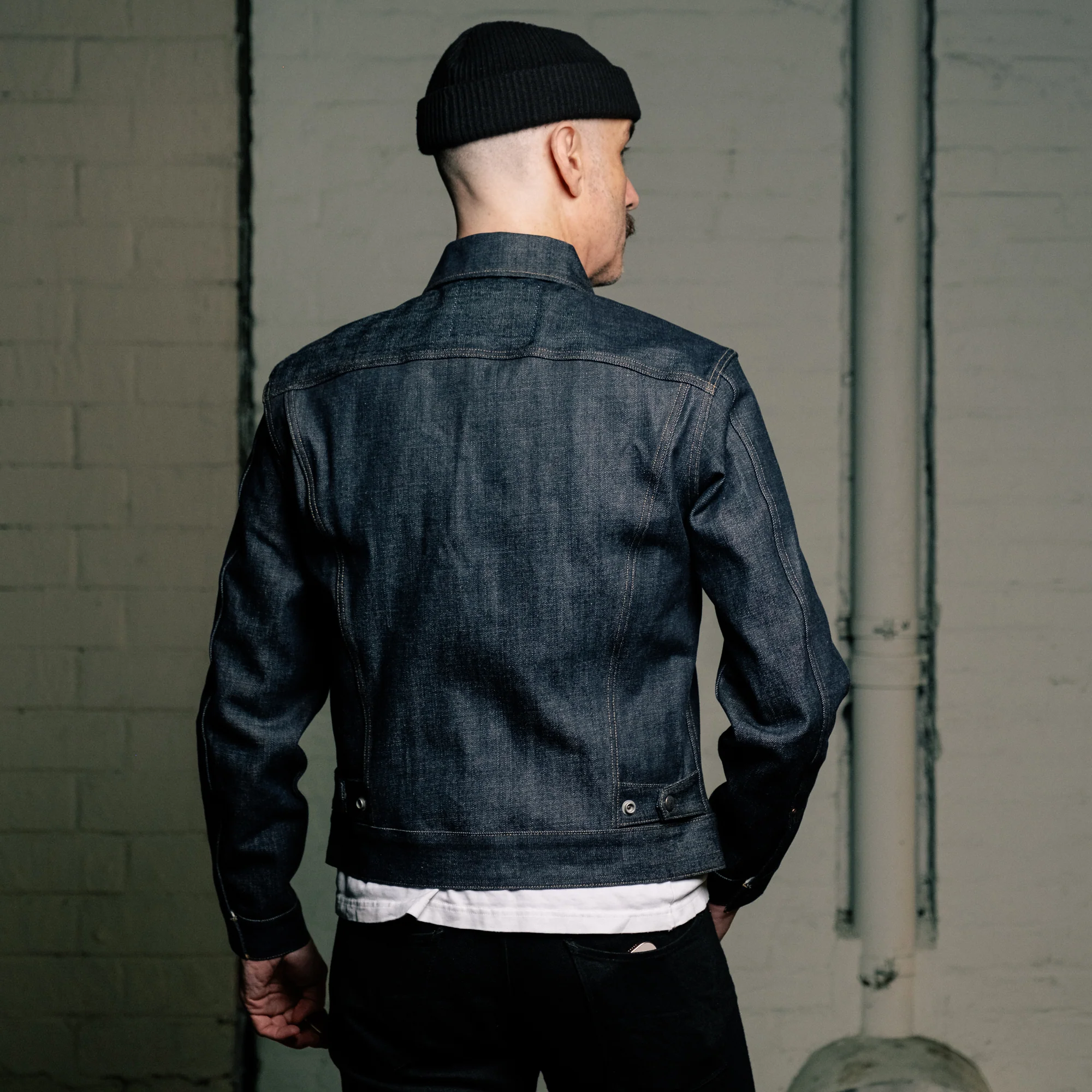 Stevenson Overall Co. Maverick Rider Jacket 601 Rigid Indigo FINAL SALE - Image 4