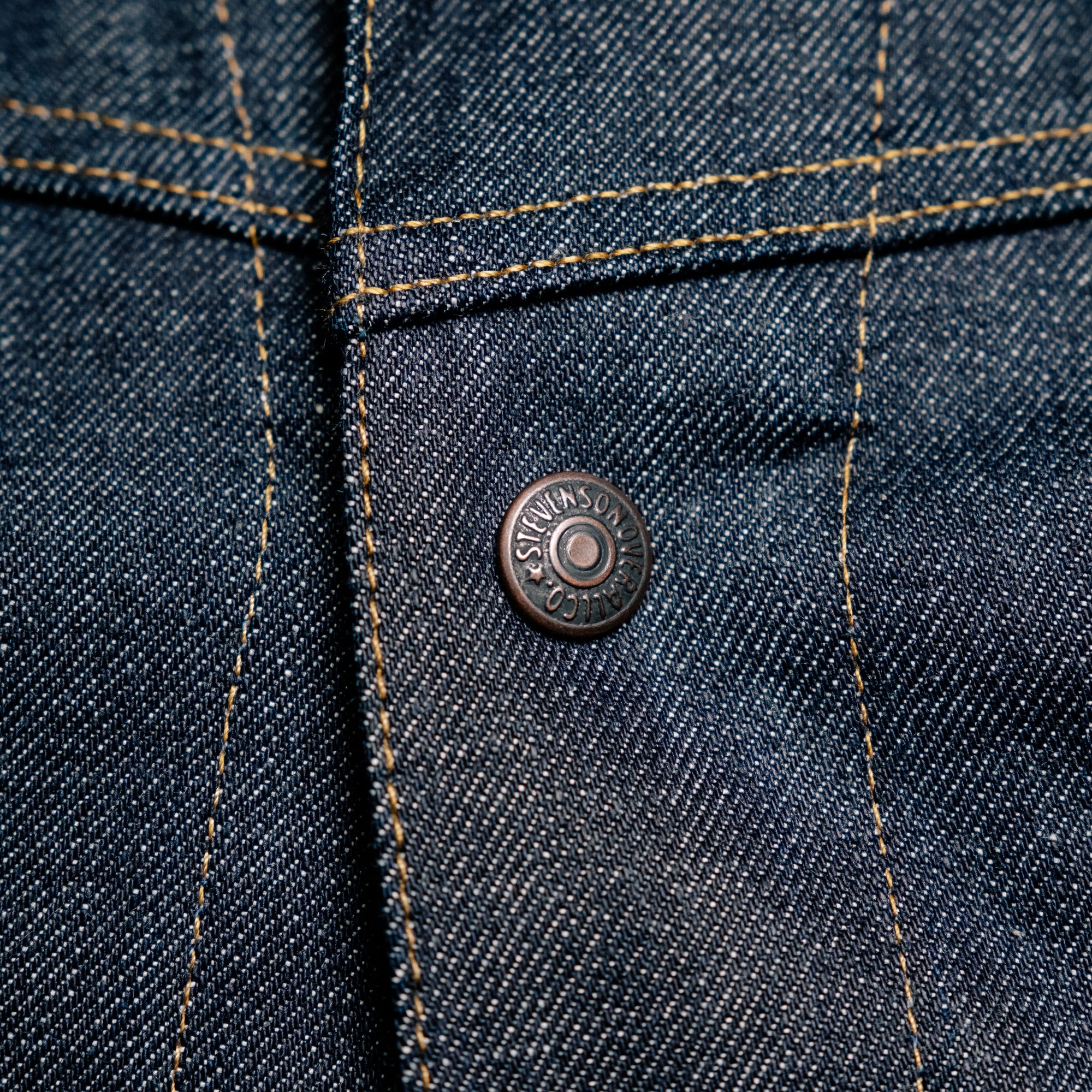 Stevenson Overall Co. Maverick Rider Jacket 601 Rigid Indigo FINAL SALE - Image 7