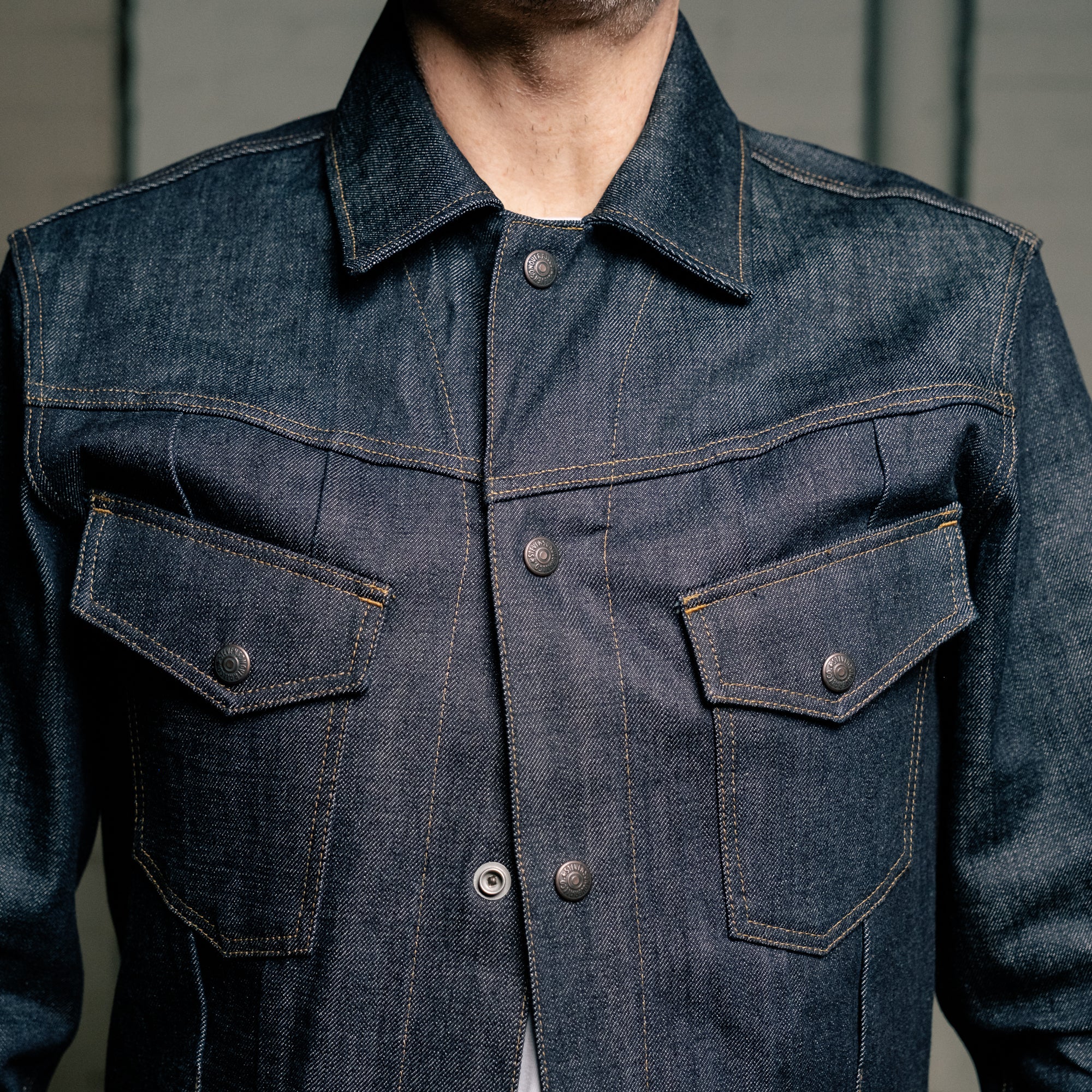 Stevenson Overall Co. Maverick Rider Jacket 601 Rigid Indigo FINAL SALE - Image 9