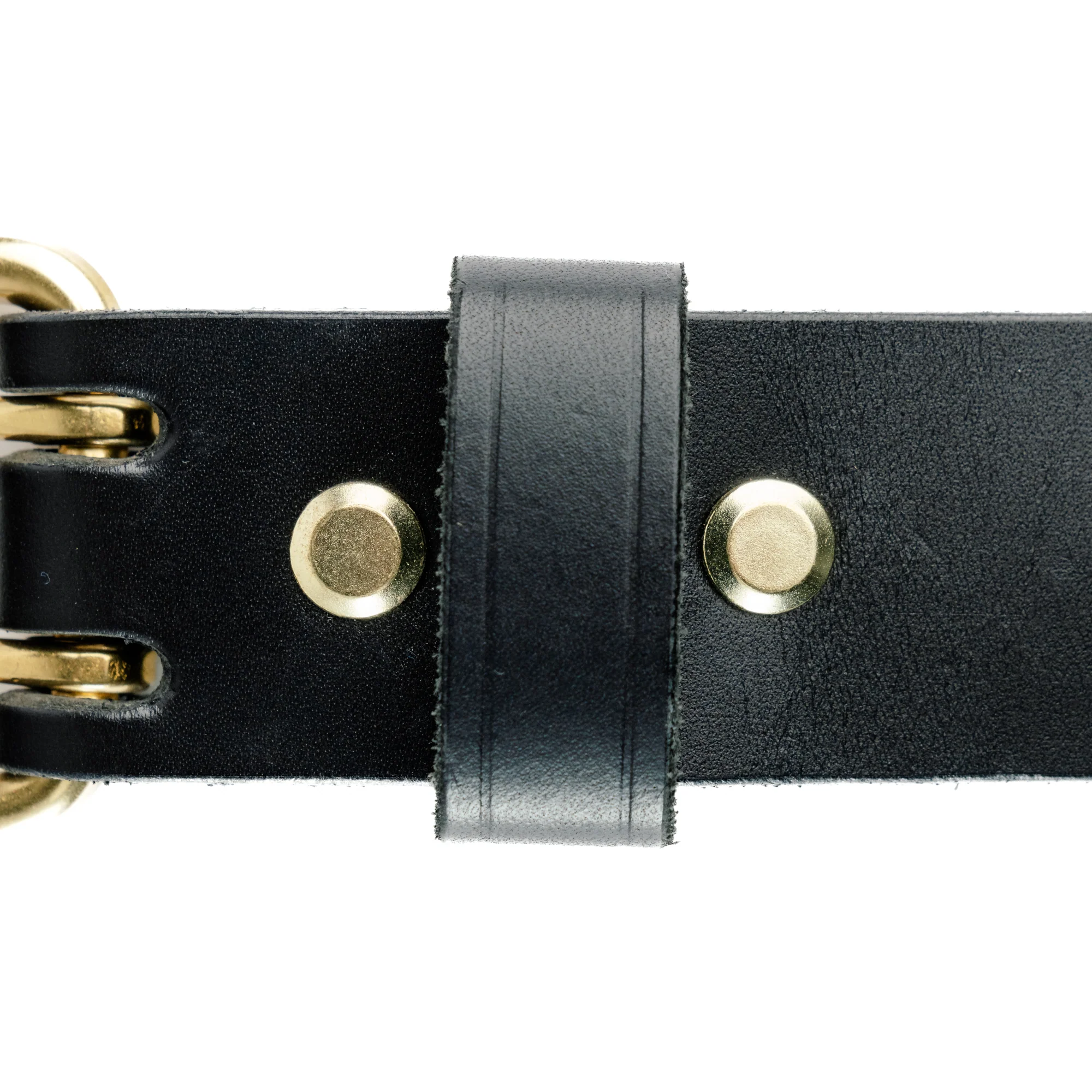 The Black Acre Scoundrel Dual Prong Belt Black - Image 5