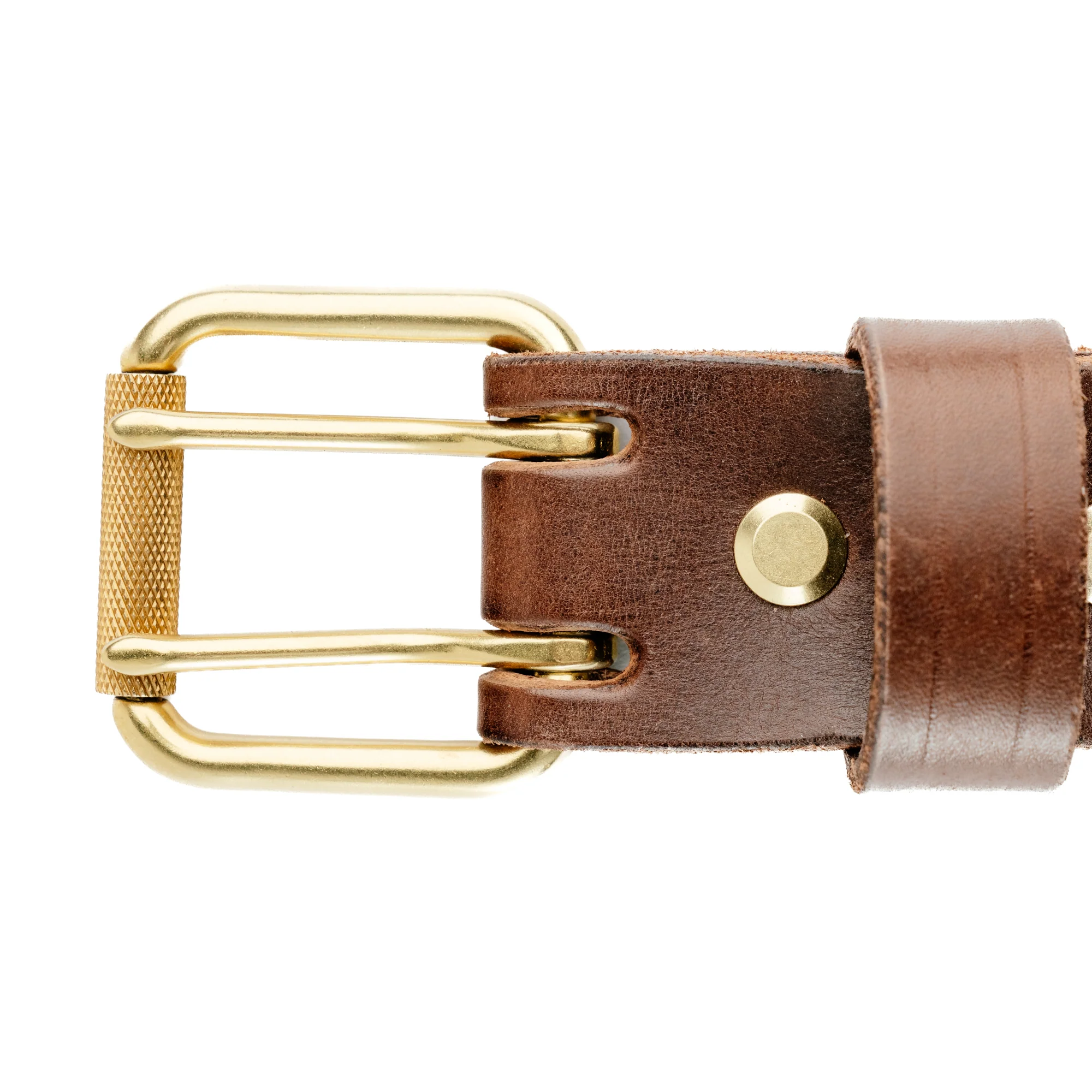 The Black Acre Scoundrel Dual Prong Belt Brown - Image 3