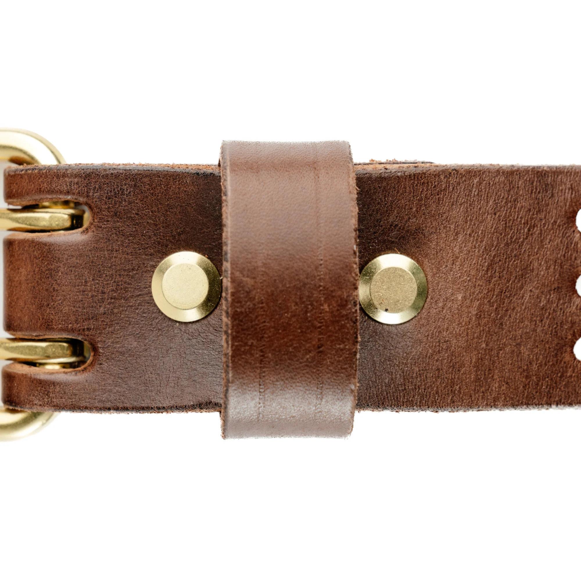 The Black Acre Scoundrel Dual Prong Belt Brown - Image 4