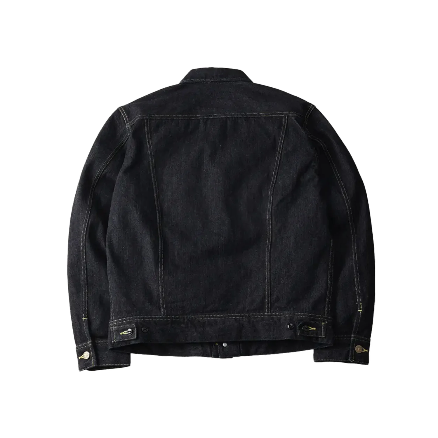 The Flat Head FN-OJ-D103 14.5oz Zimbabwe Cotton Denim Jacket Indigo - Image 10