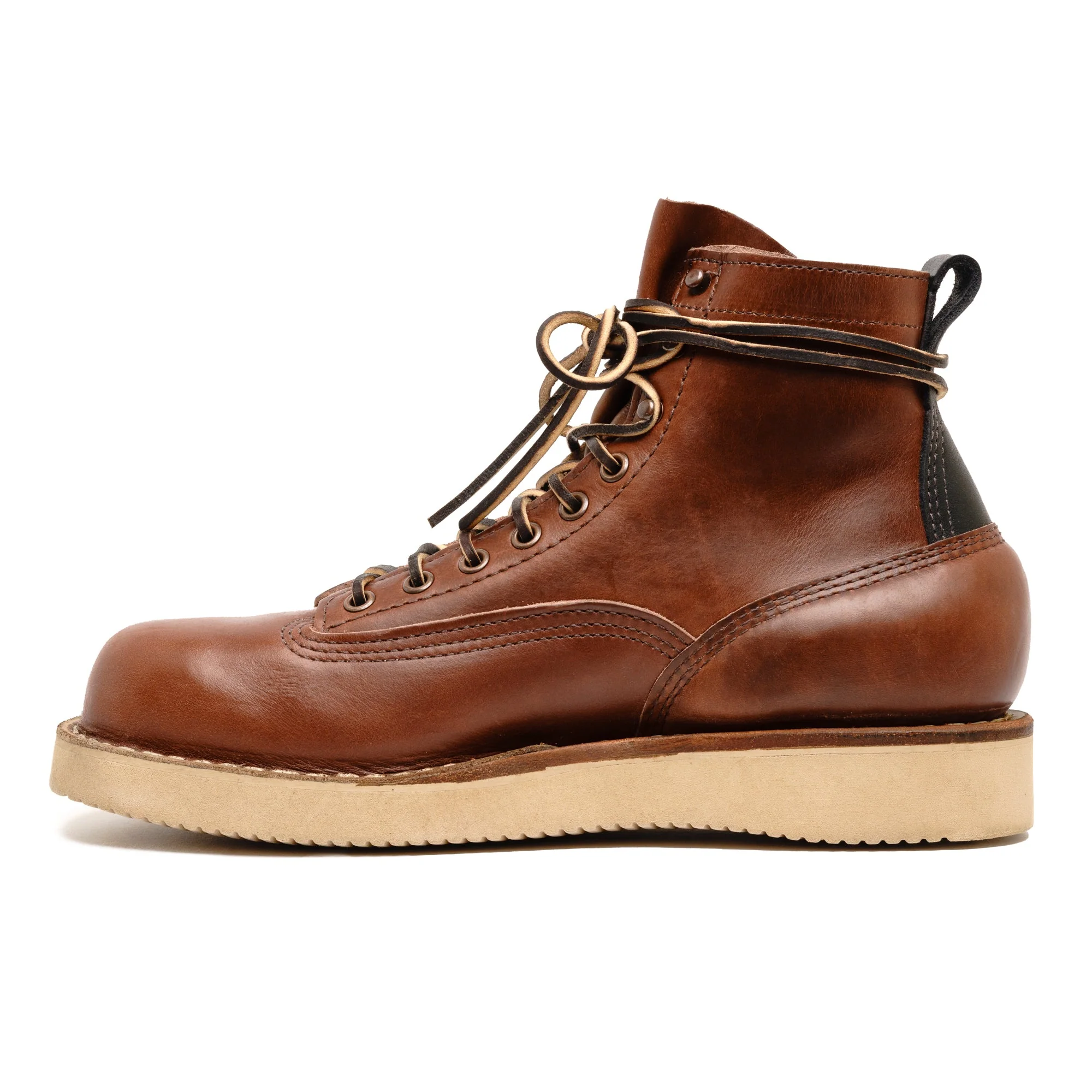 White's Boots x Snake Oil Provisions Big Shooter Boot British Tan Chromexcel - Image 4